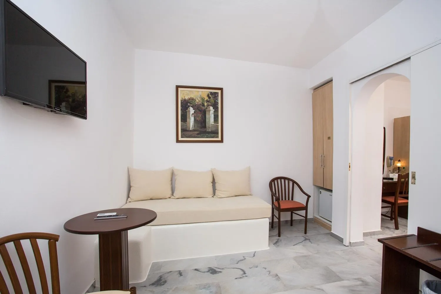 Seating area in Asteras Paradise