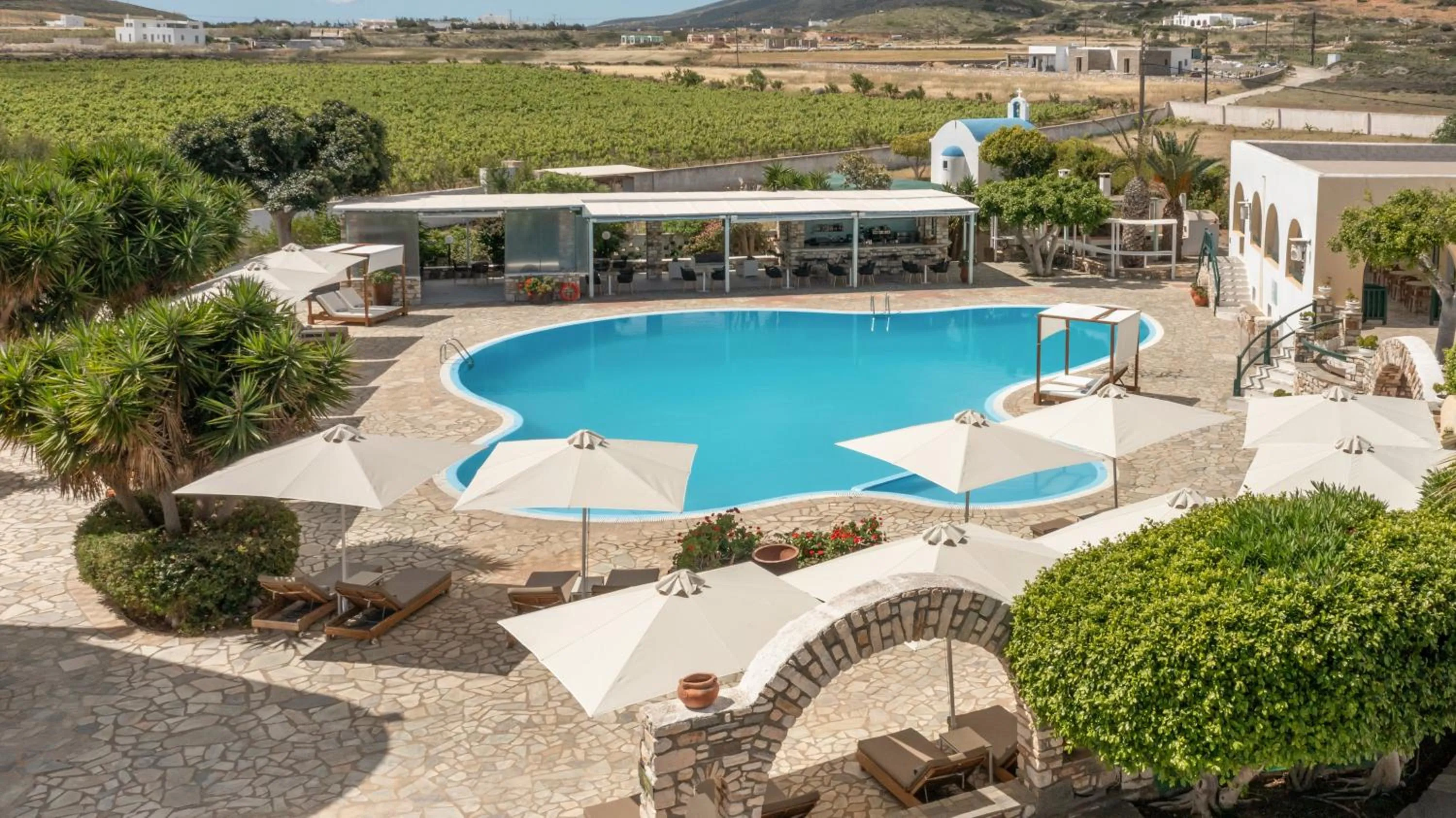 Swimming pool in Asteras Paradise