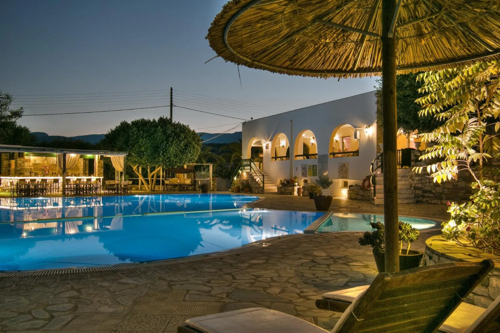 Swimming pool in Asteras Paradise