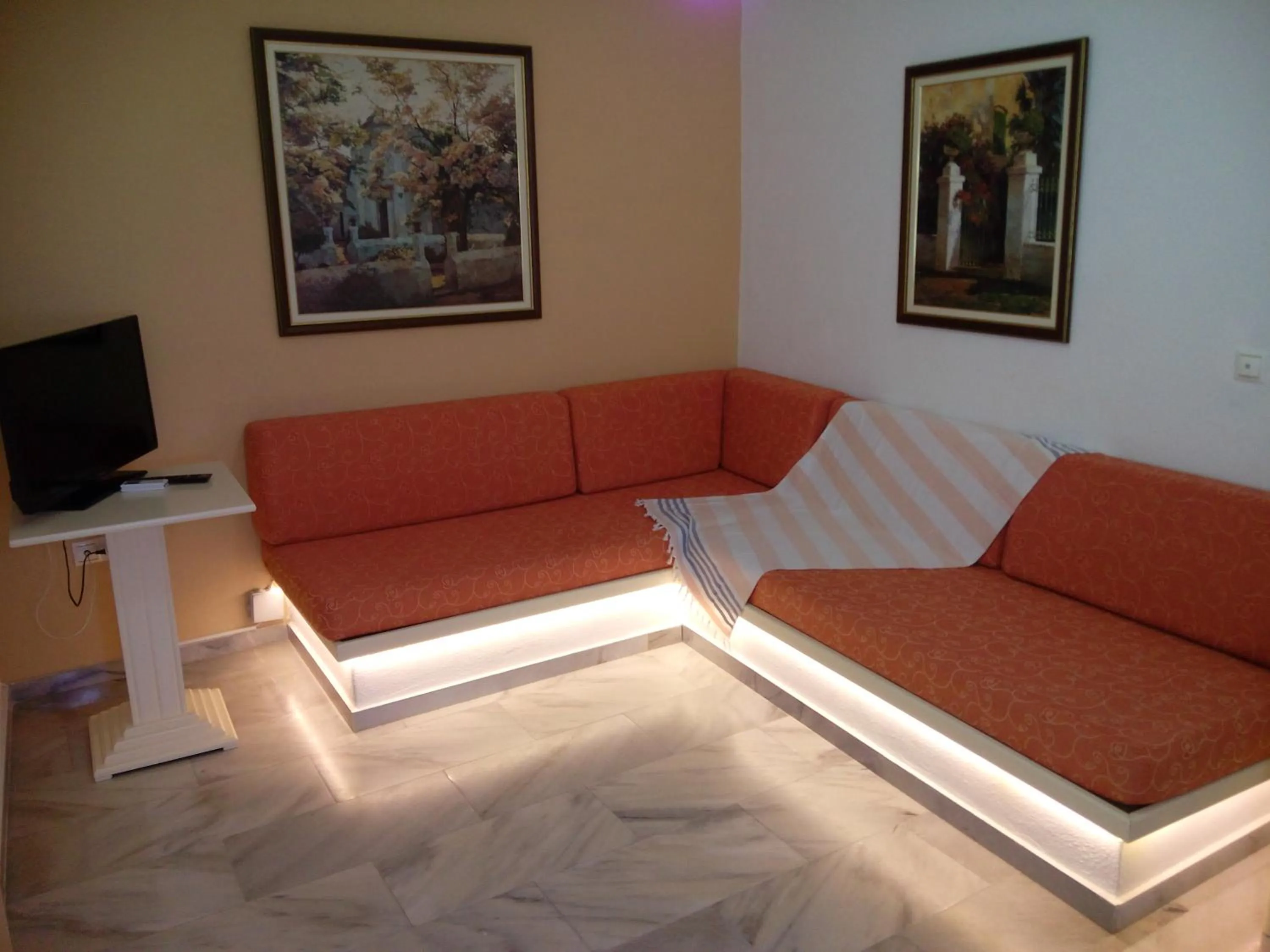 Seating area in Asteras Paradise