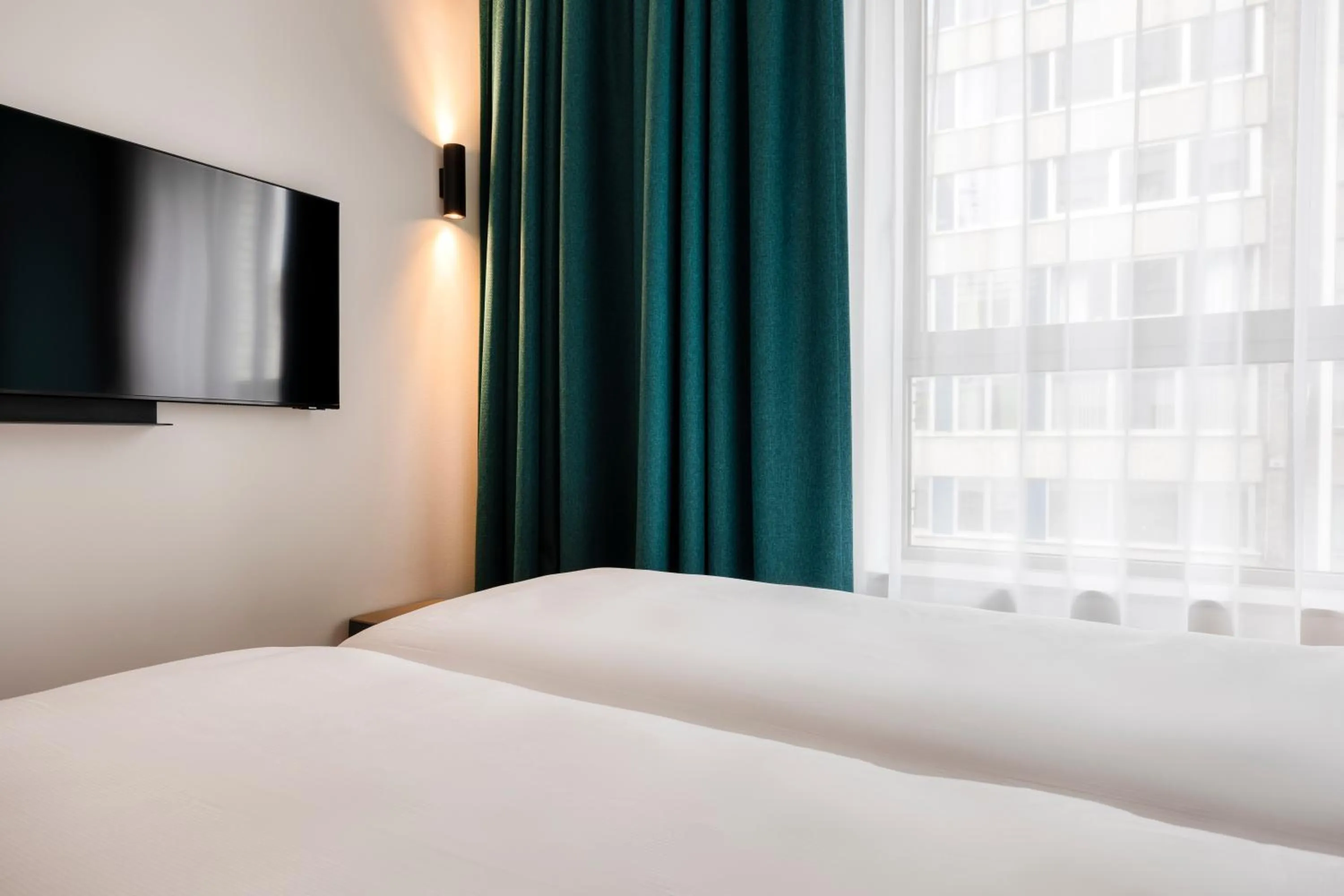 Bedroom, Bed in B&B HOTEL Mechelen