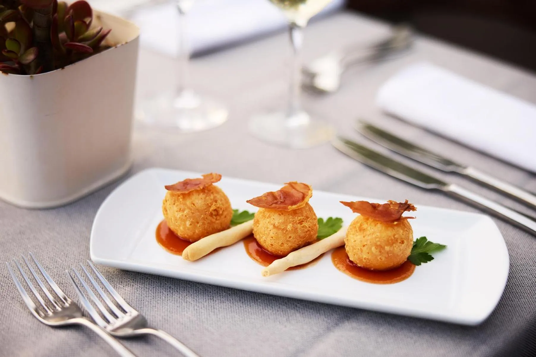 Food close-up in Domotel Xenia Volos