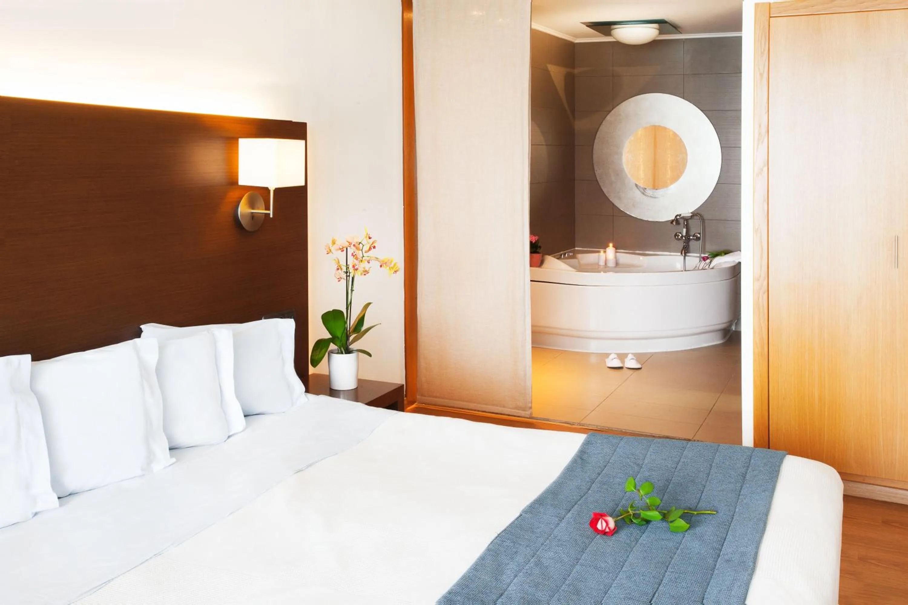 Bed in Domotel Xenia Volos