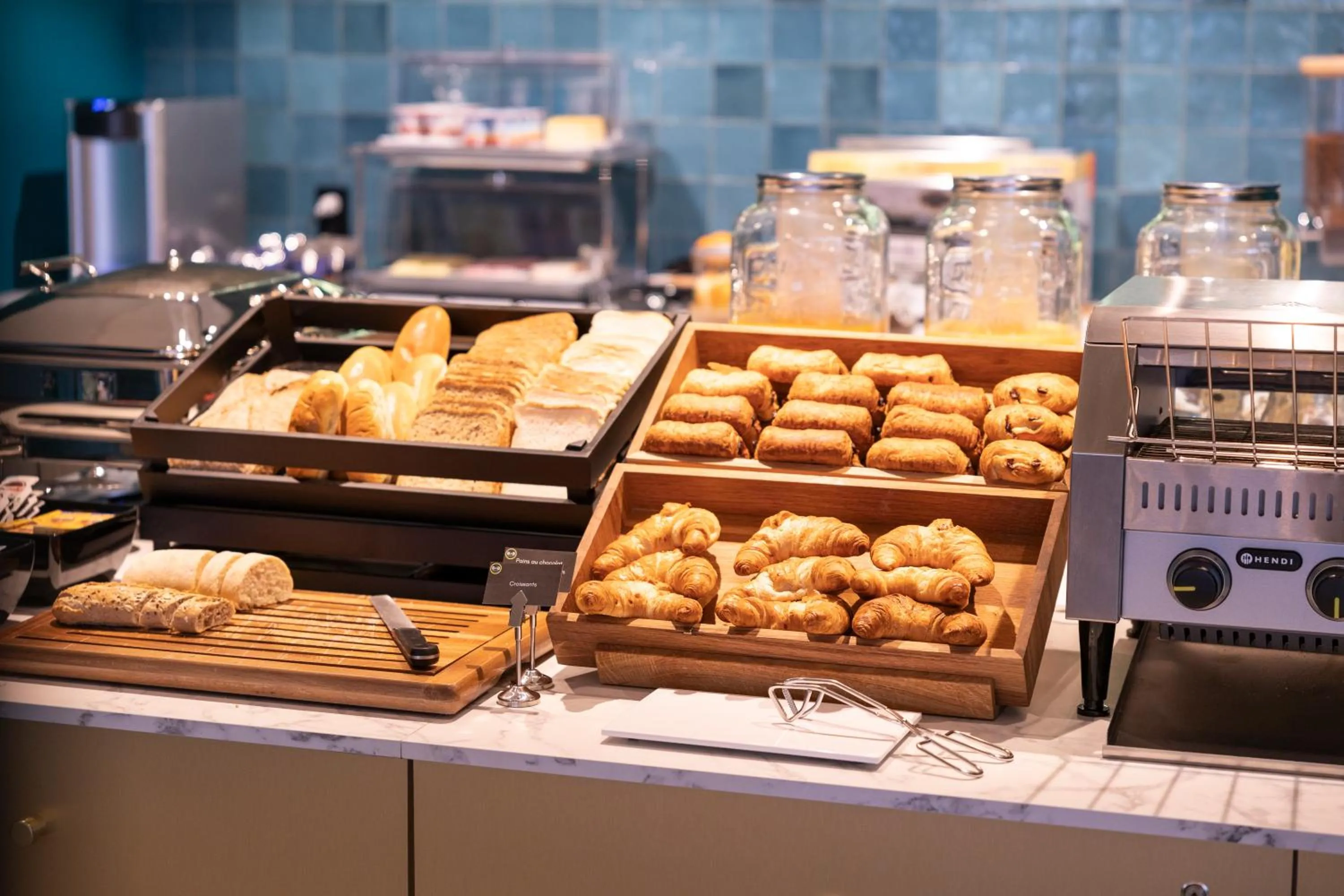 Breakfast in B&B HOTEL Namur