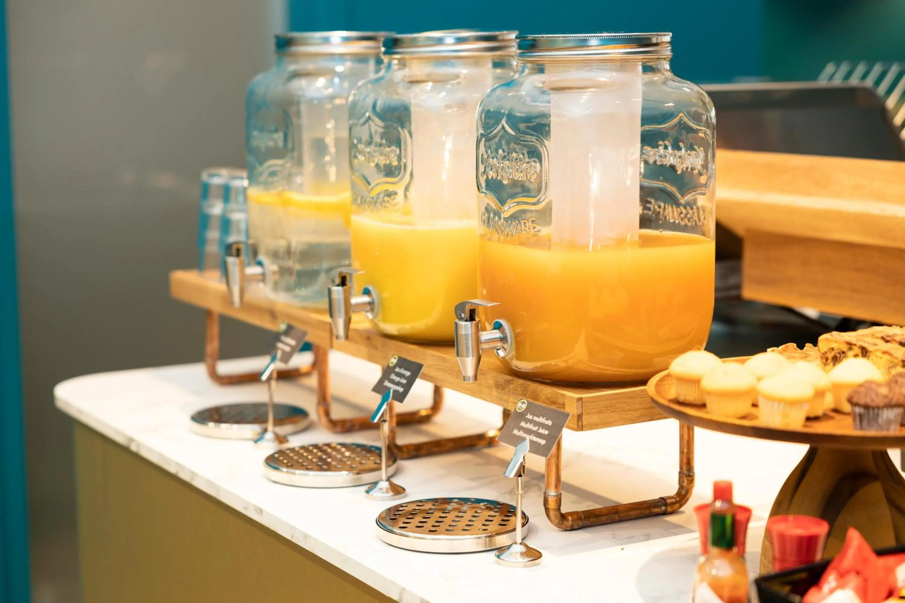 Buffet breakfast in B&B HOTEL Namur