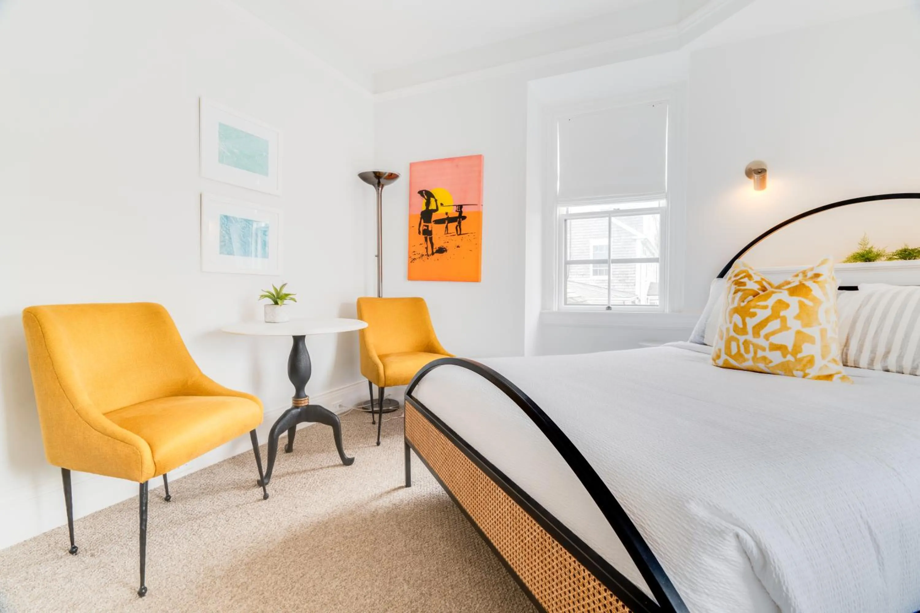 Bedroom, Bed in The Centerboard Nantucket