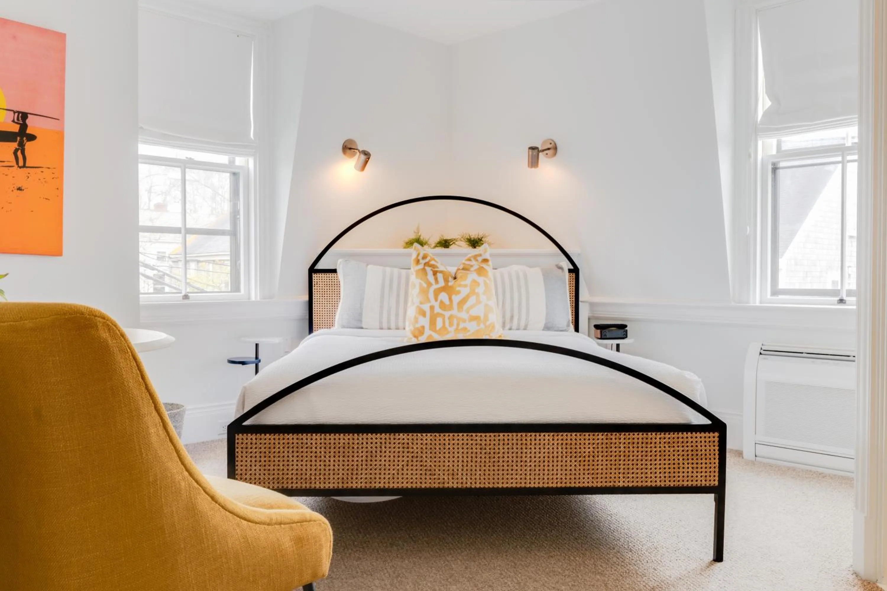 Bedroom, Bed in The Centerboard Nantucket