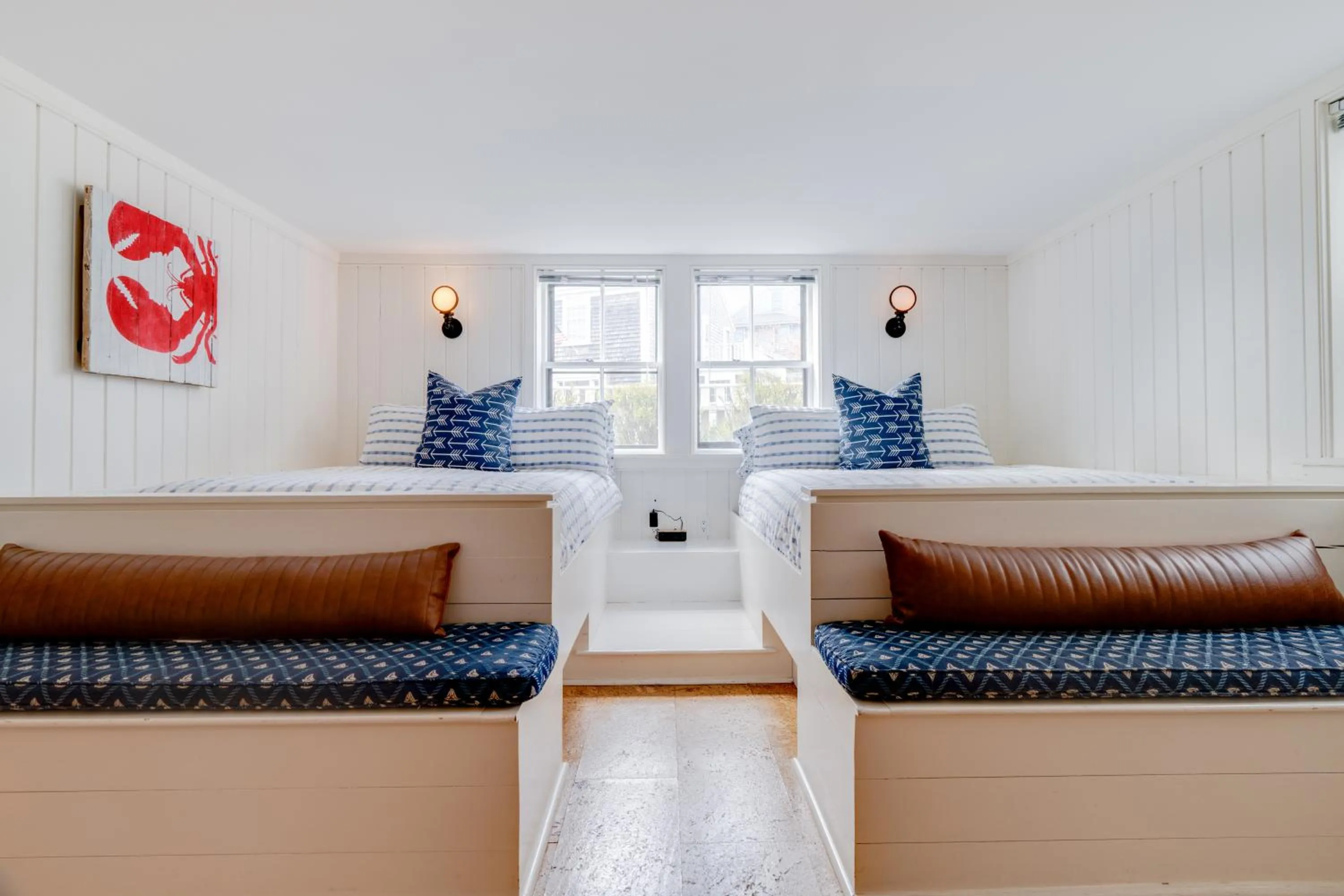 Bedroom, Bed in The Centerboard Nantucket