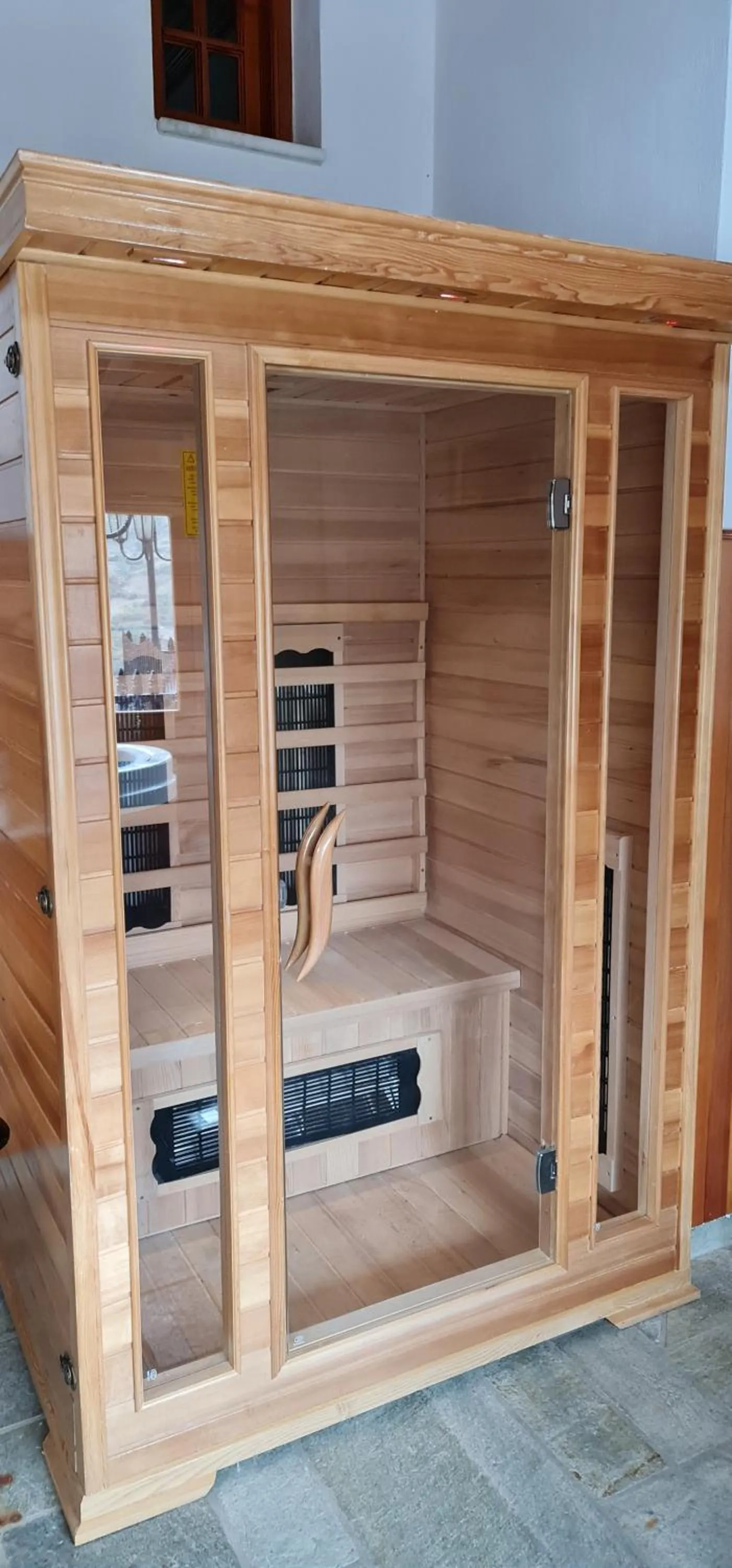 Sauna in Archontiko Metsovou Luxury Boutique Spa Hotel