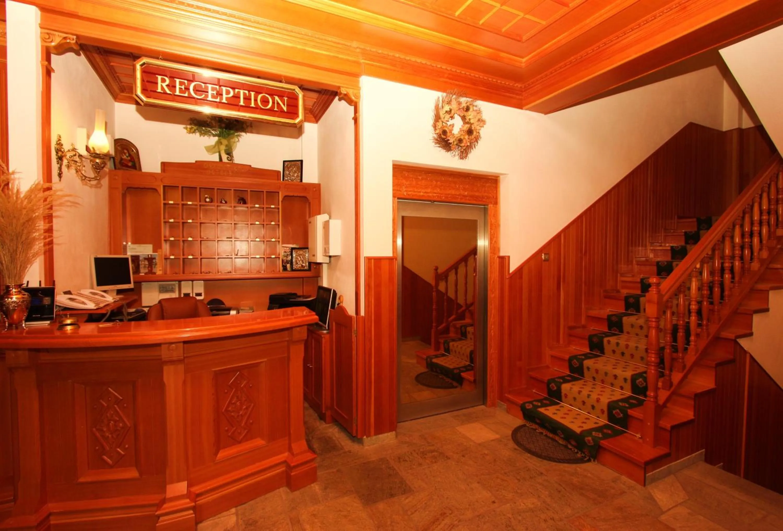 Lobby or reception in Archontiko Metsovou Luxury Boutique Spa Hotel