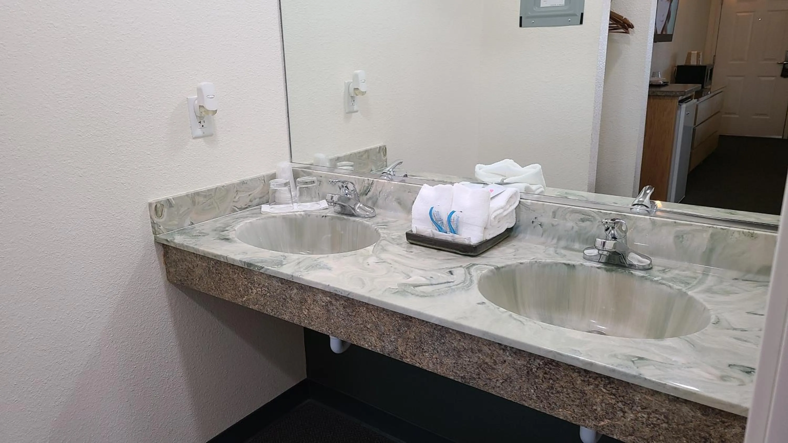 Bathroom in Antlers Inn