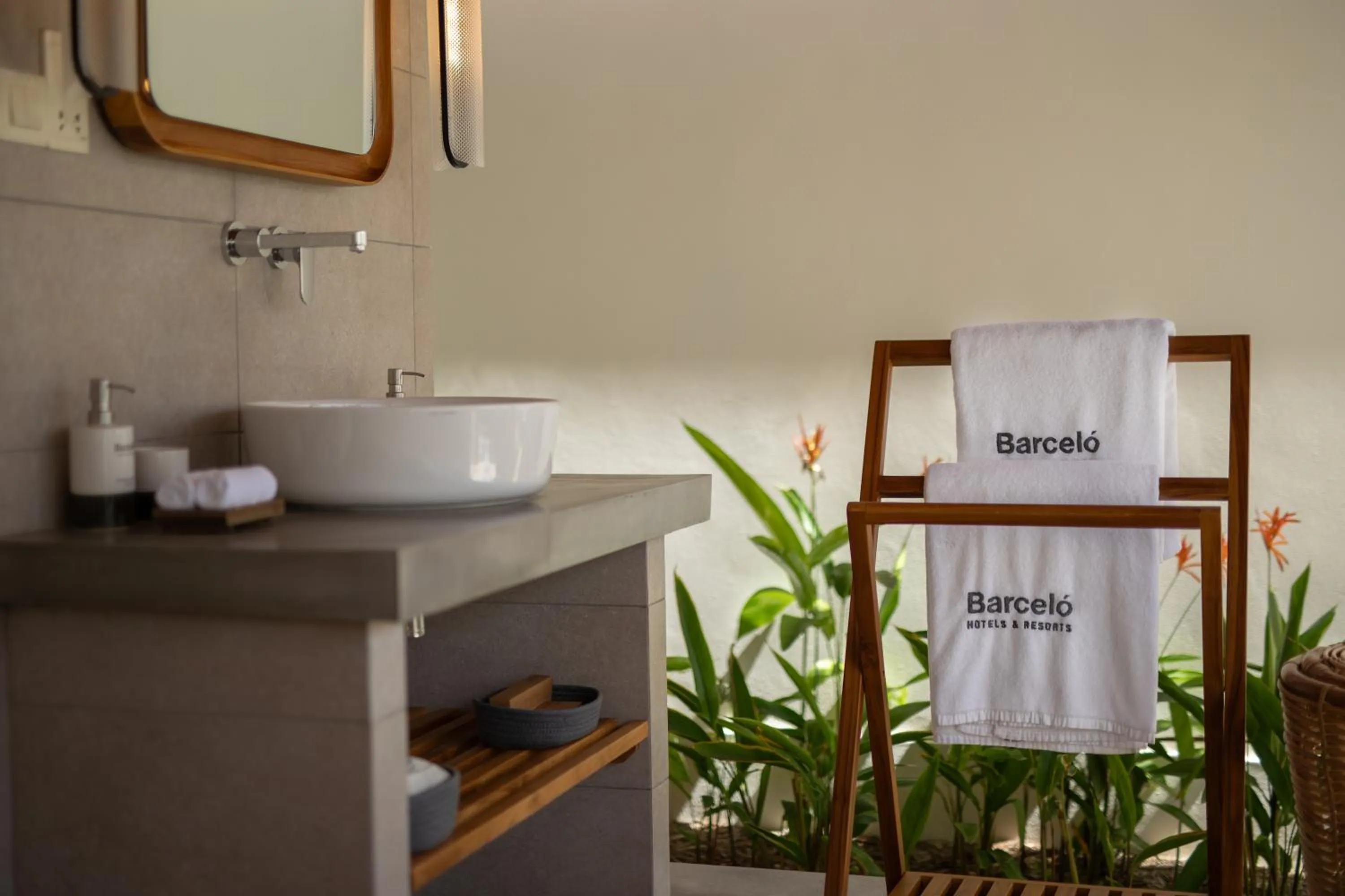 towels in Barceló Whale Lagoon Maldives