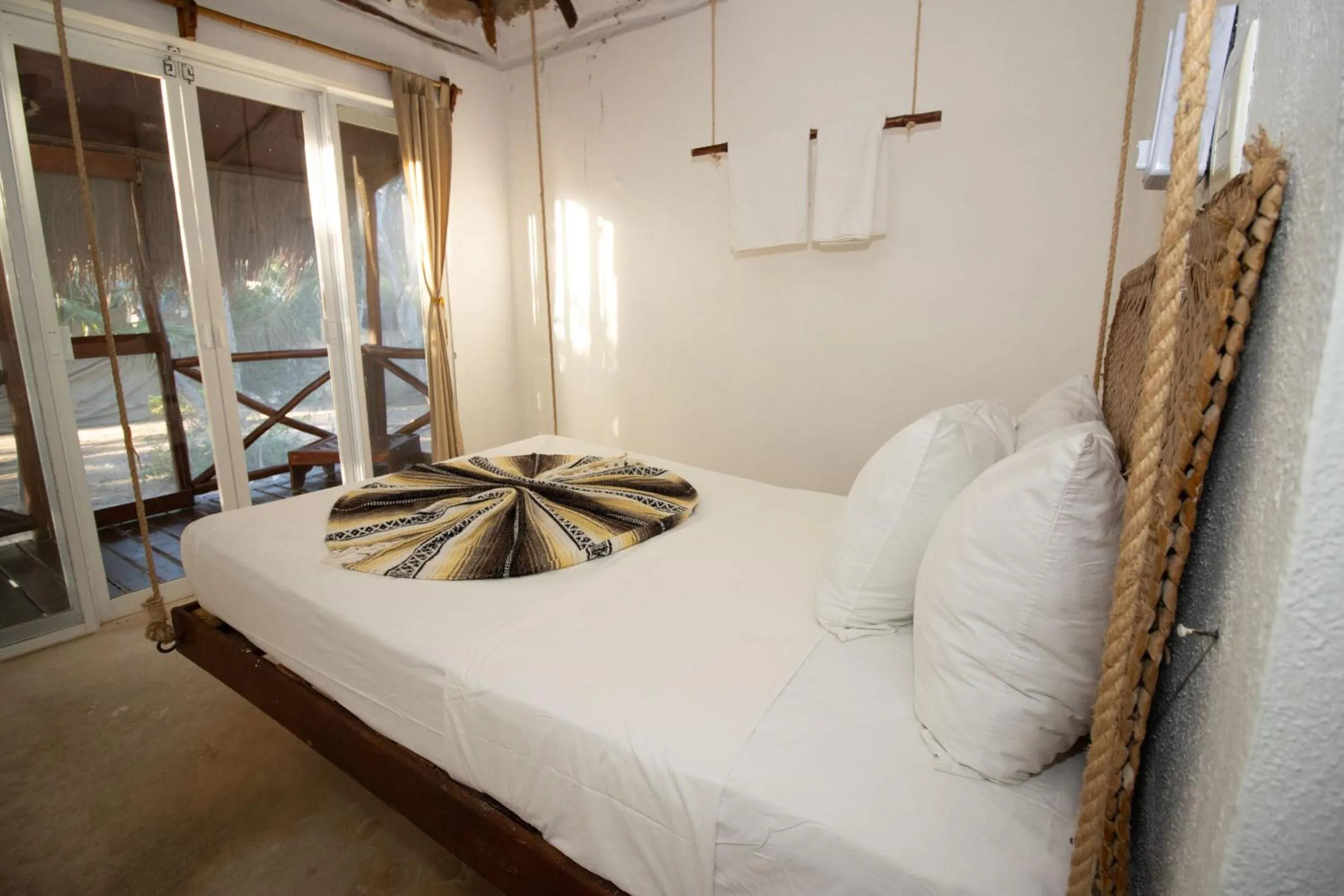 Photo of the whole room, Bed in Hotel Ak'Na Holbox
