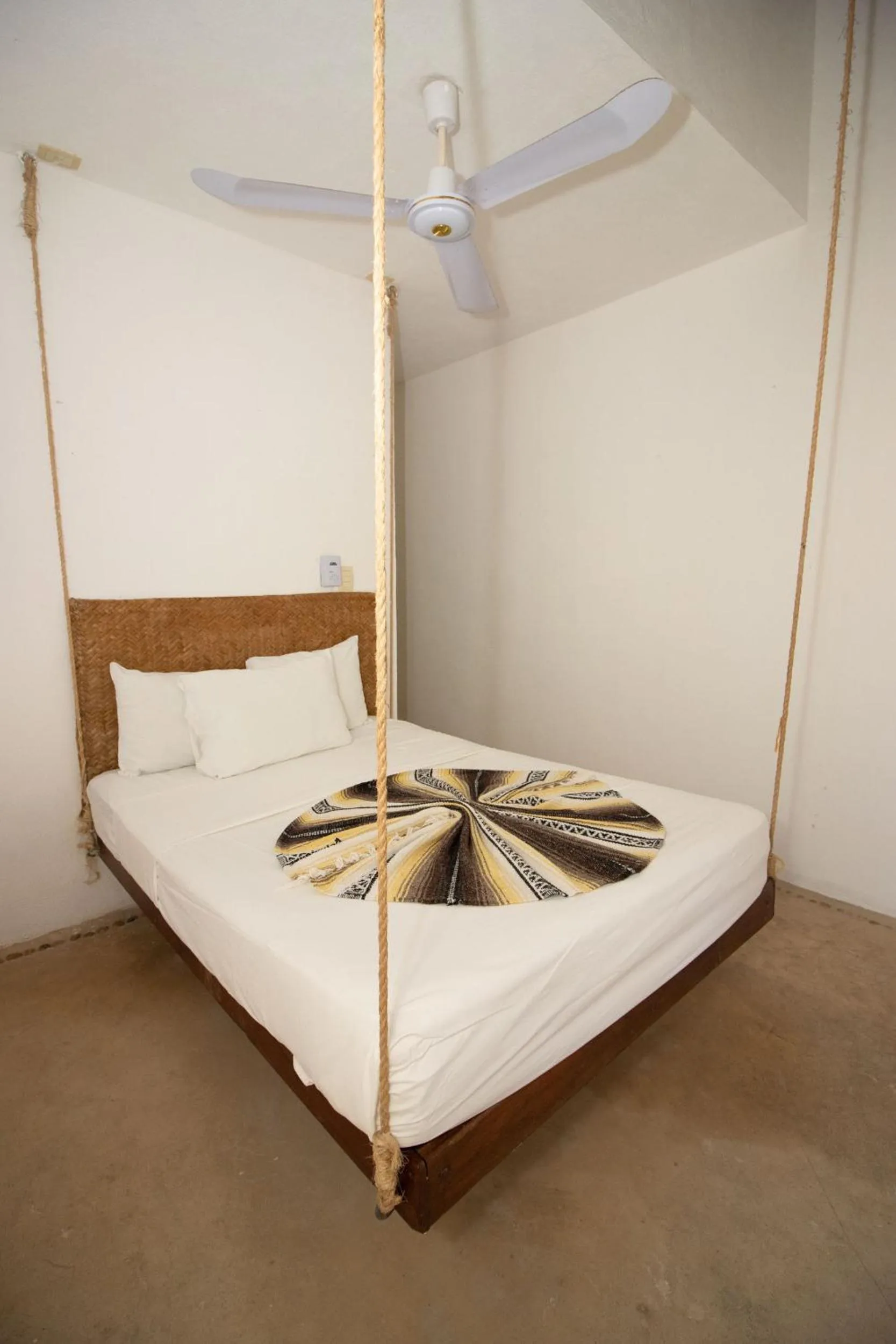 Bed in Hotel Ak'Na Holbox