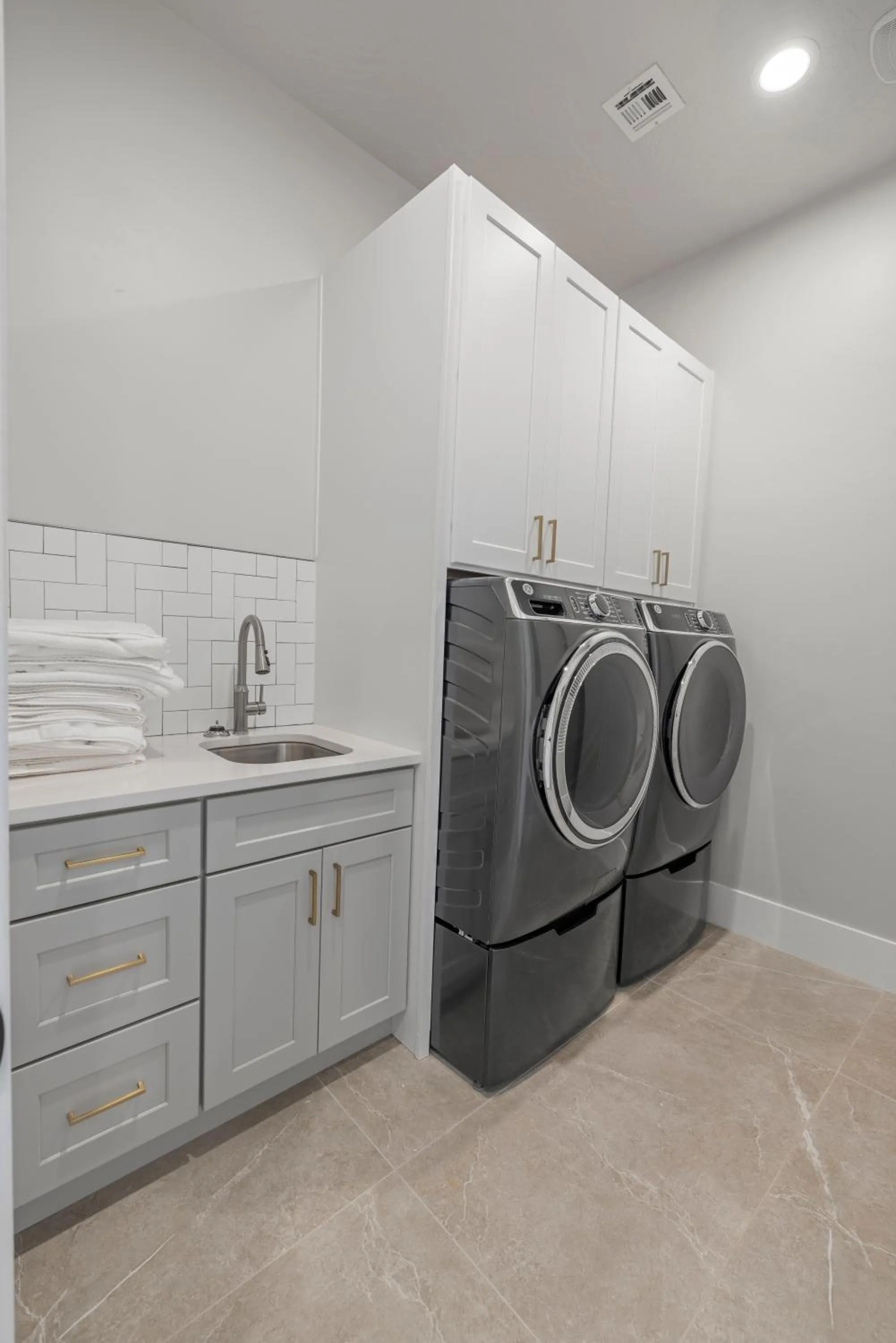 laundry in Modern Desert Oasis Lux Home w Pool and Spa