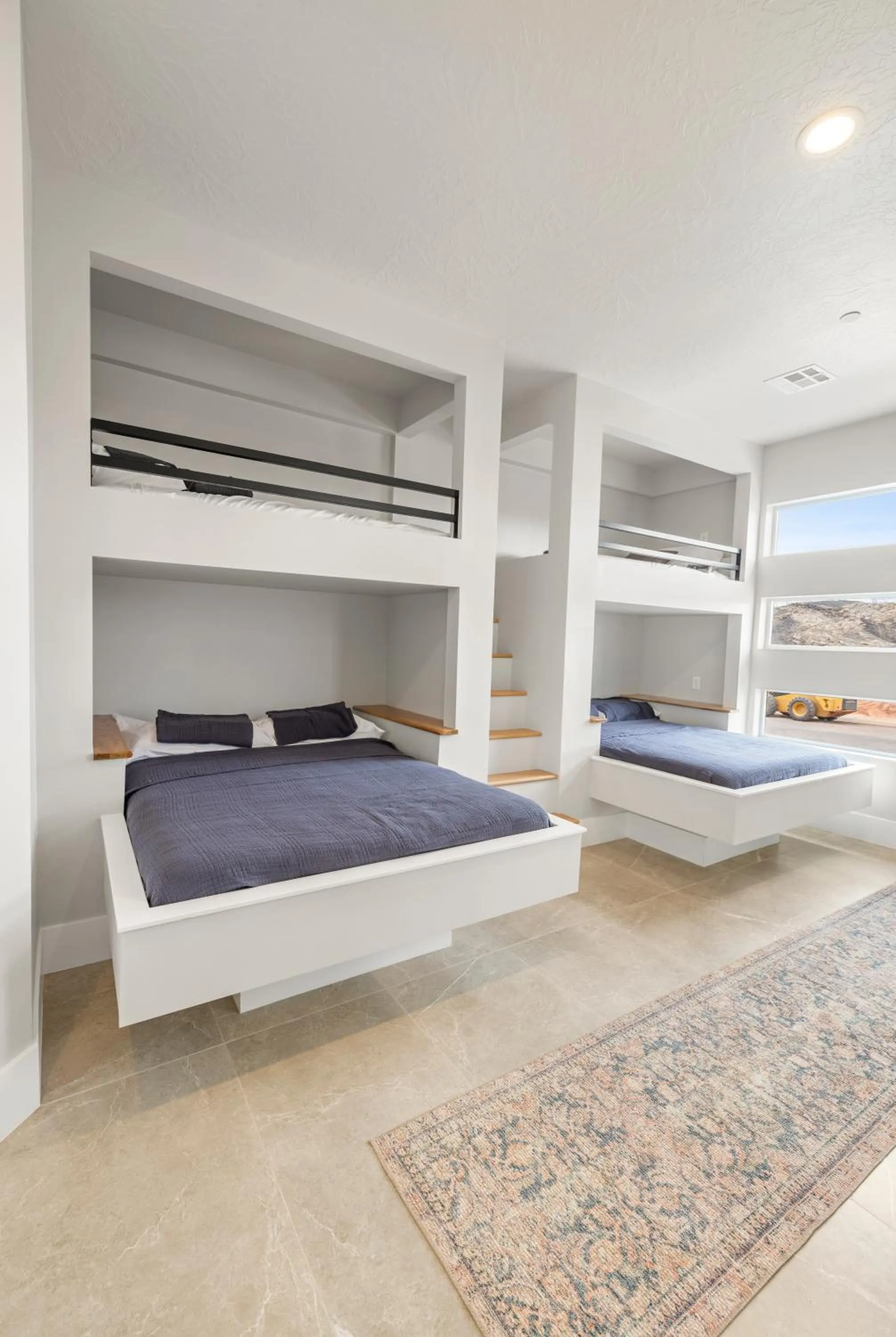 Bed in Modern Desert Oasis Lux Home w Pool and Spa