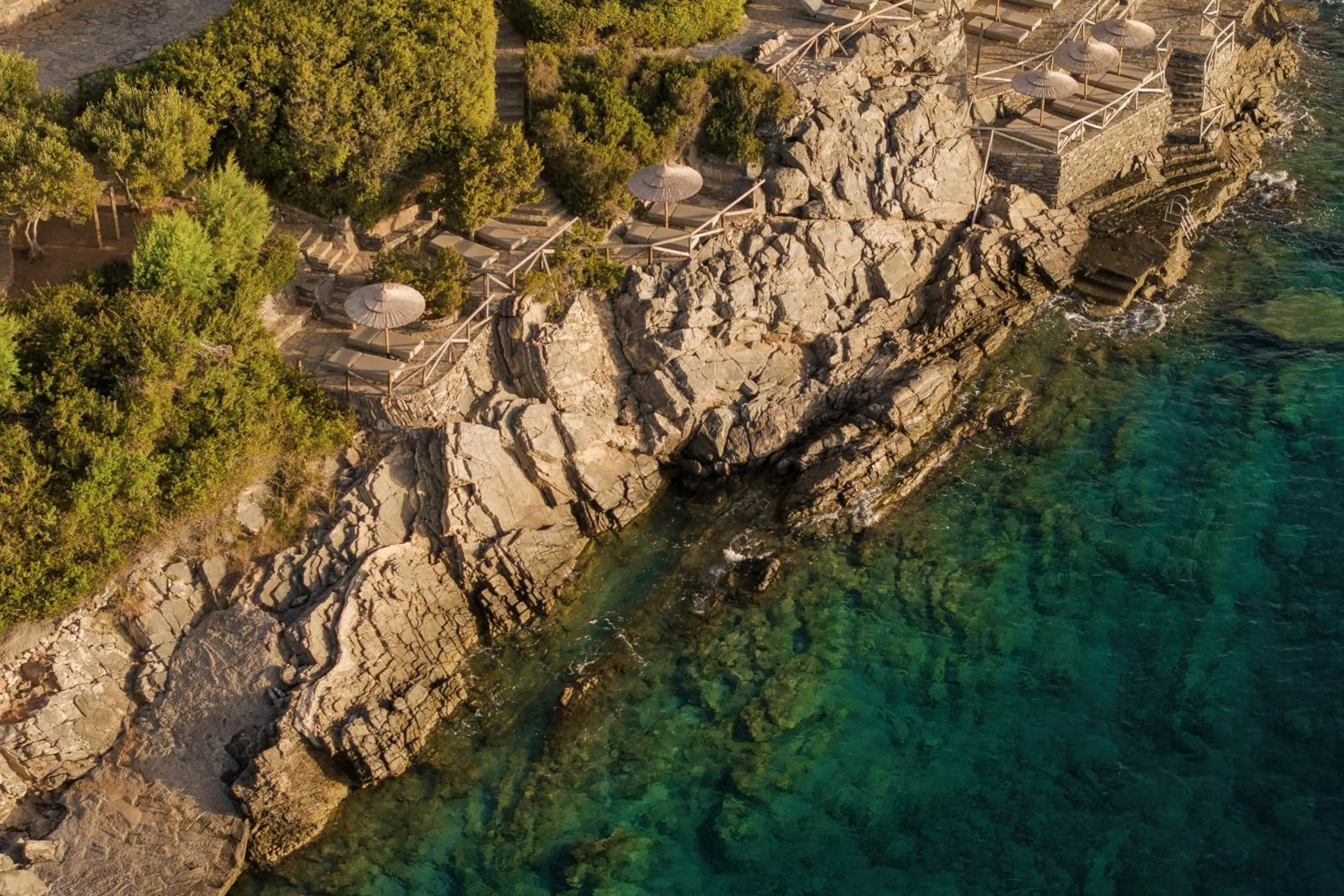 Patio in Minos Palace Resort - Adults Only