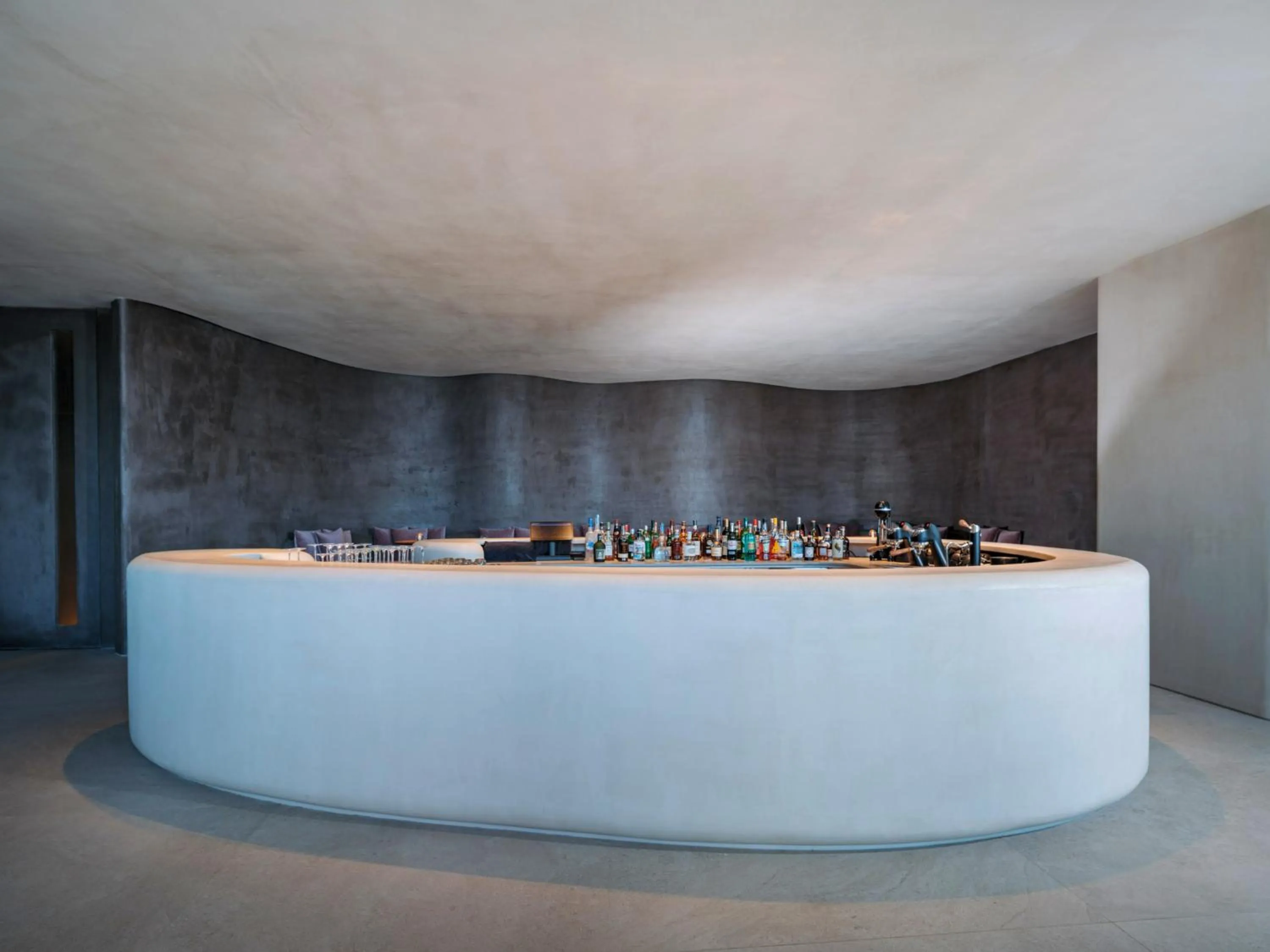 Lounge or bar in Minos Palace Resort - Adults Only