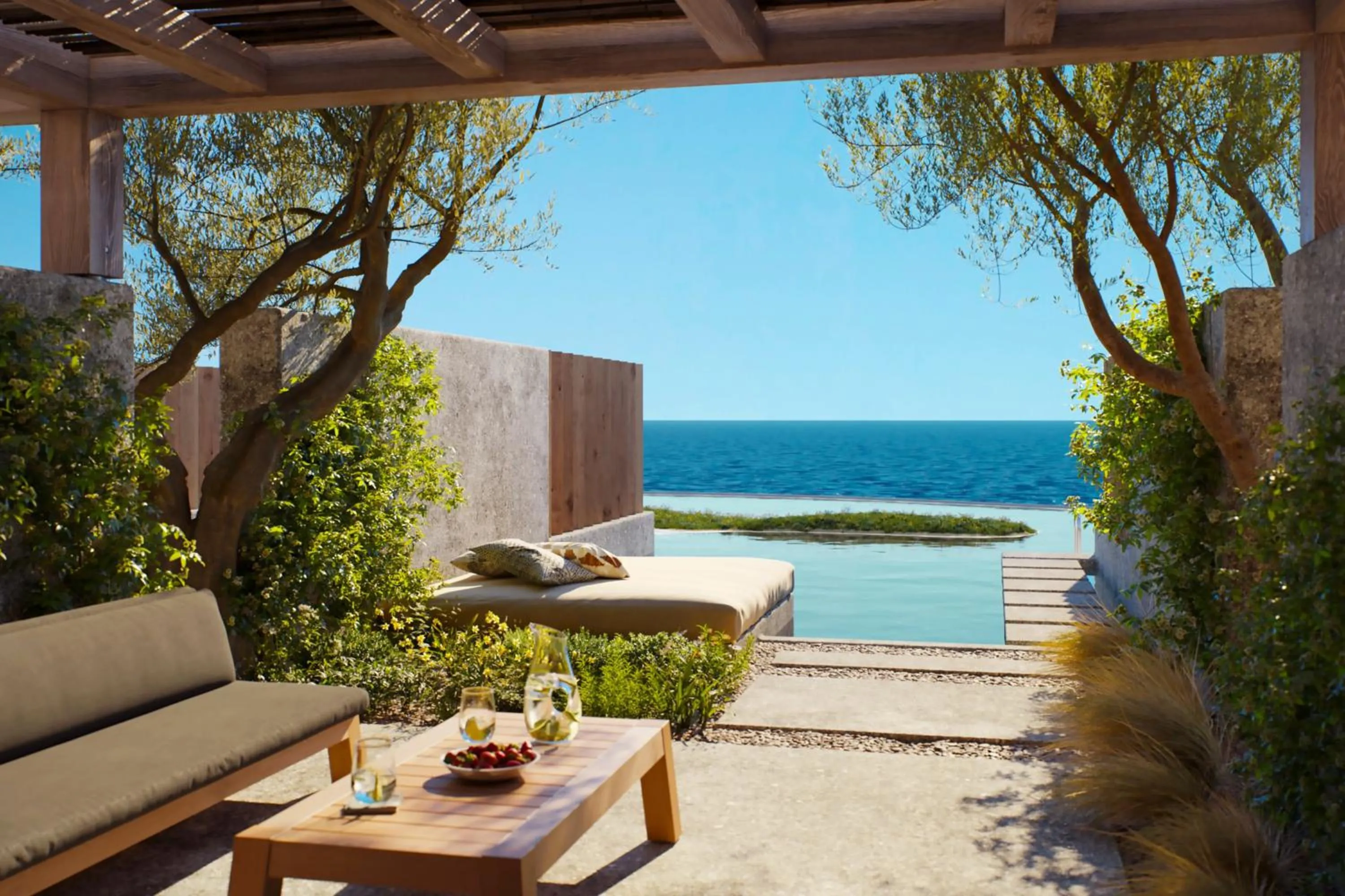 View (from property/room) in Minos Palace Resort - Adults Only