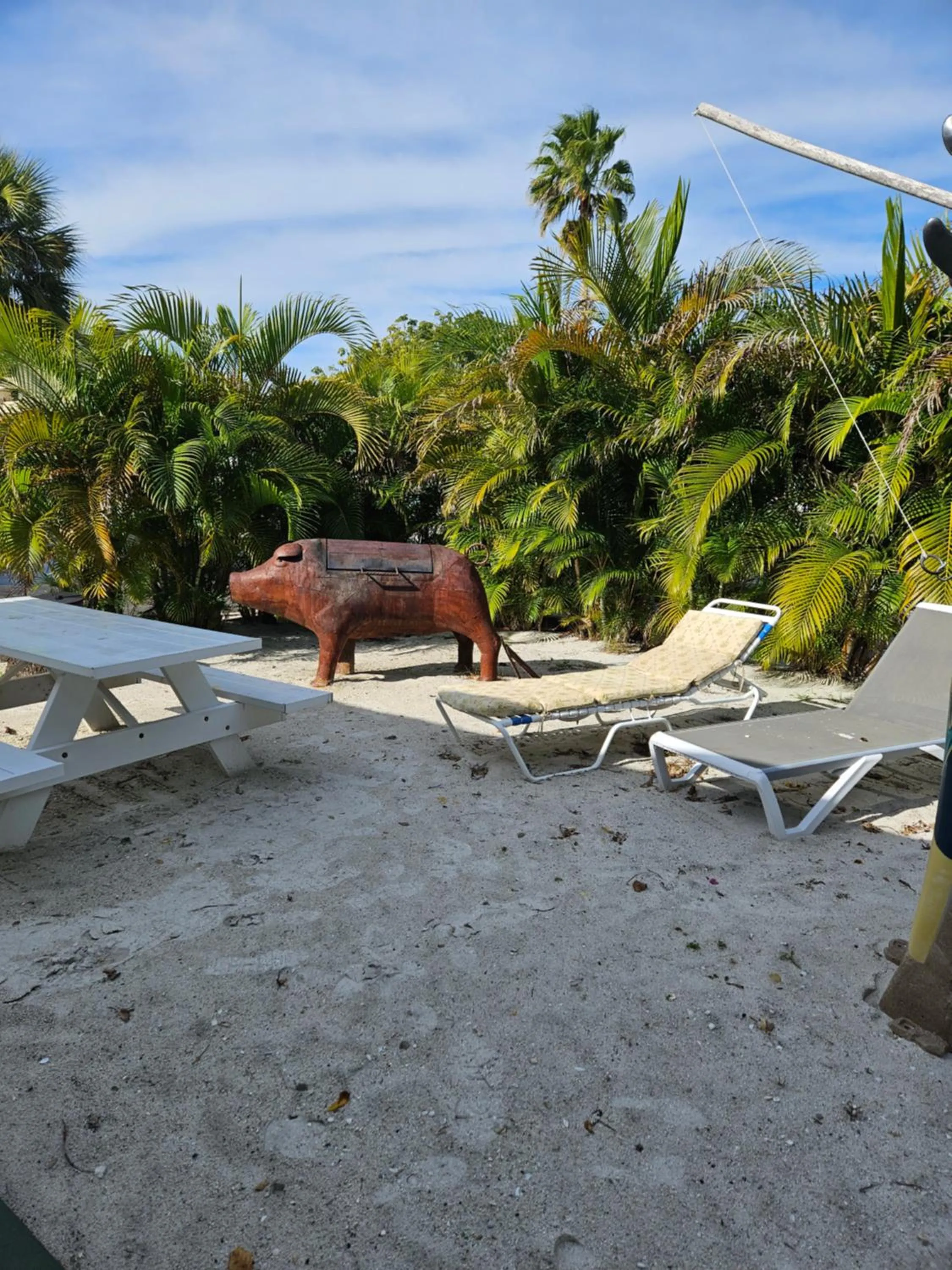 BBQ facilities in Oasis Palms Resort