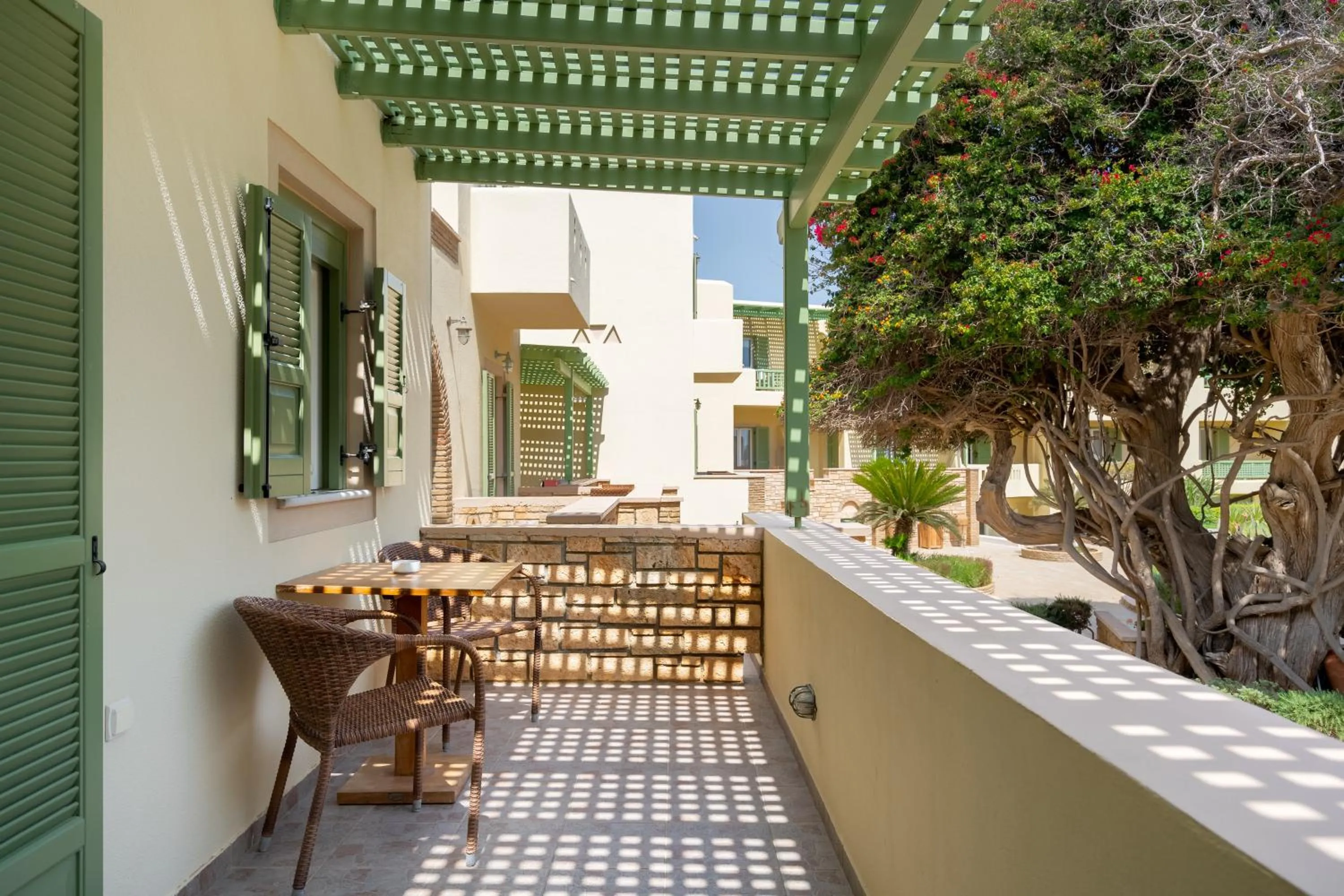 Balcony/Terrace in Finikas Hotel