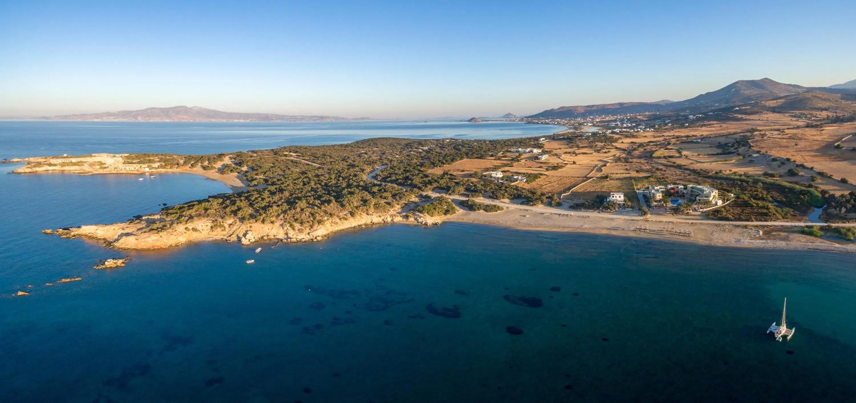 Bird's eye view in Finikas Hotel