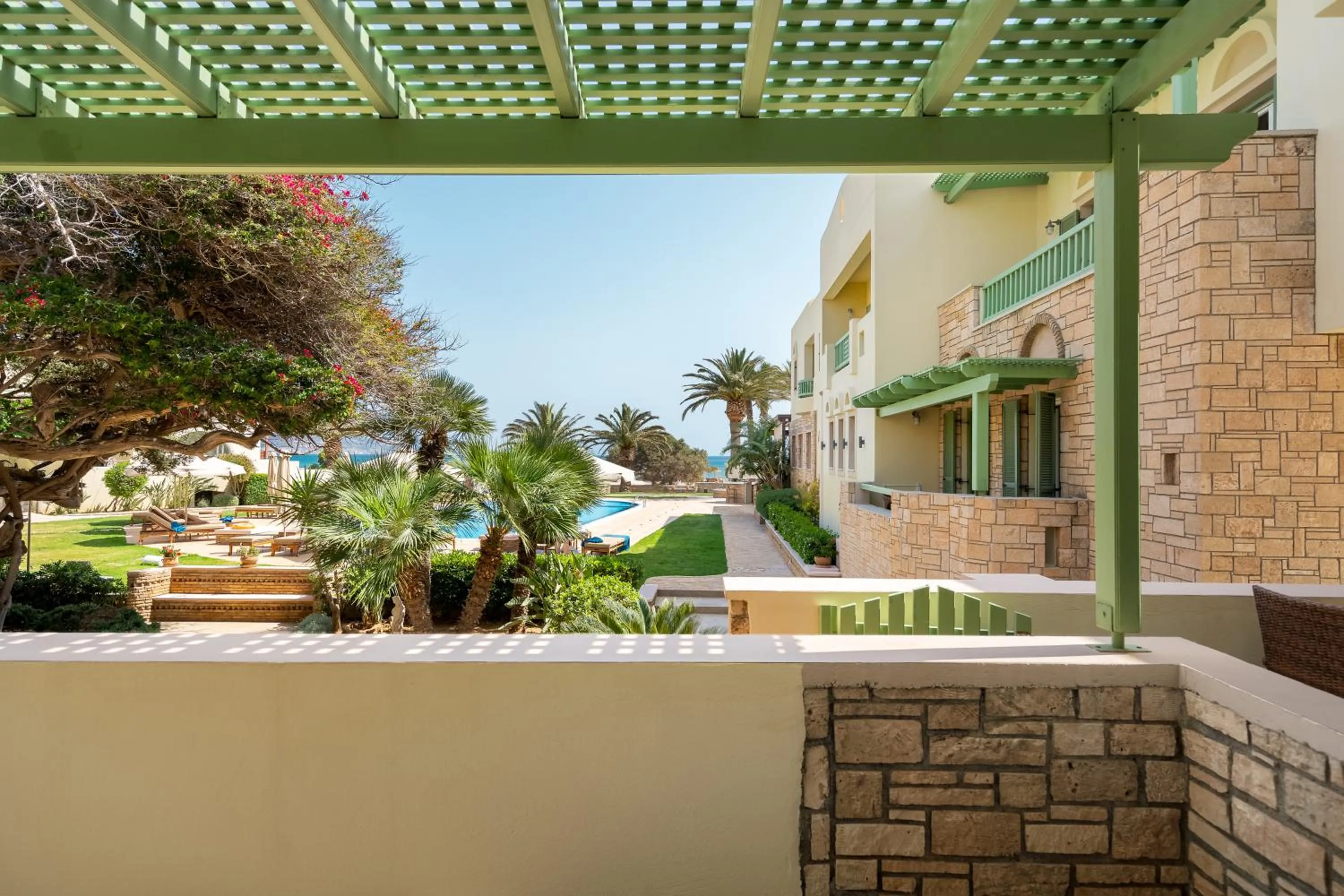 Balcony/Terrace in Finikas Hotel