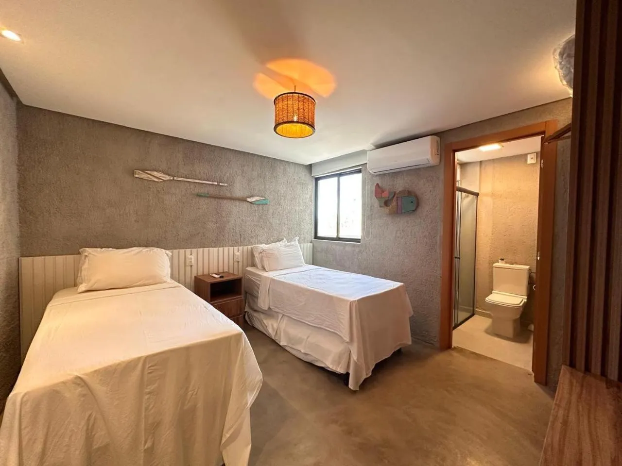 Bed in Temporada Areia e Mar Triplex com piscina privativa e área gourmet a 250m da Praia do Patacho