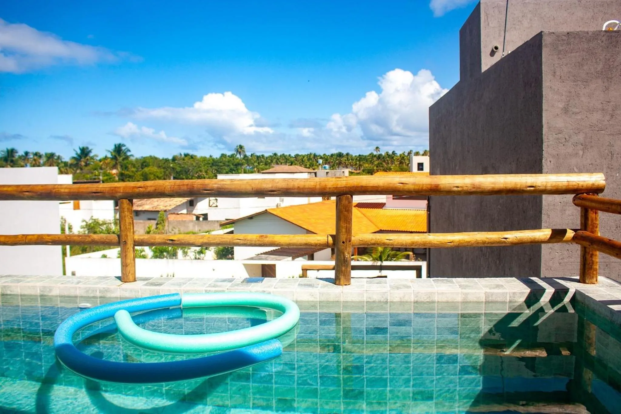 View (from property/room) in Temporada Areia e Mar Triplex com piscina privativa e área gourmet a 250m da Praia do Patacho