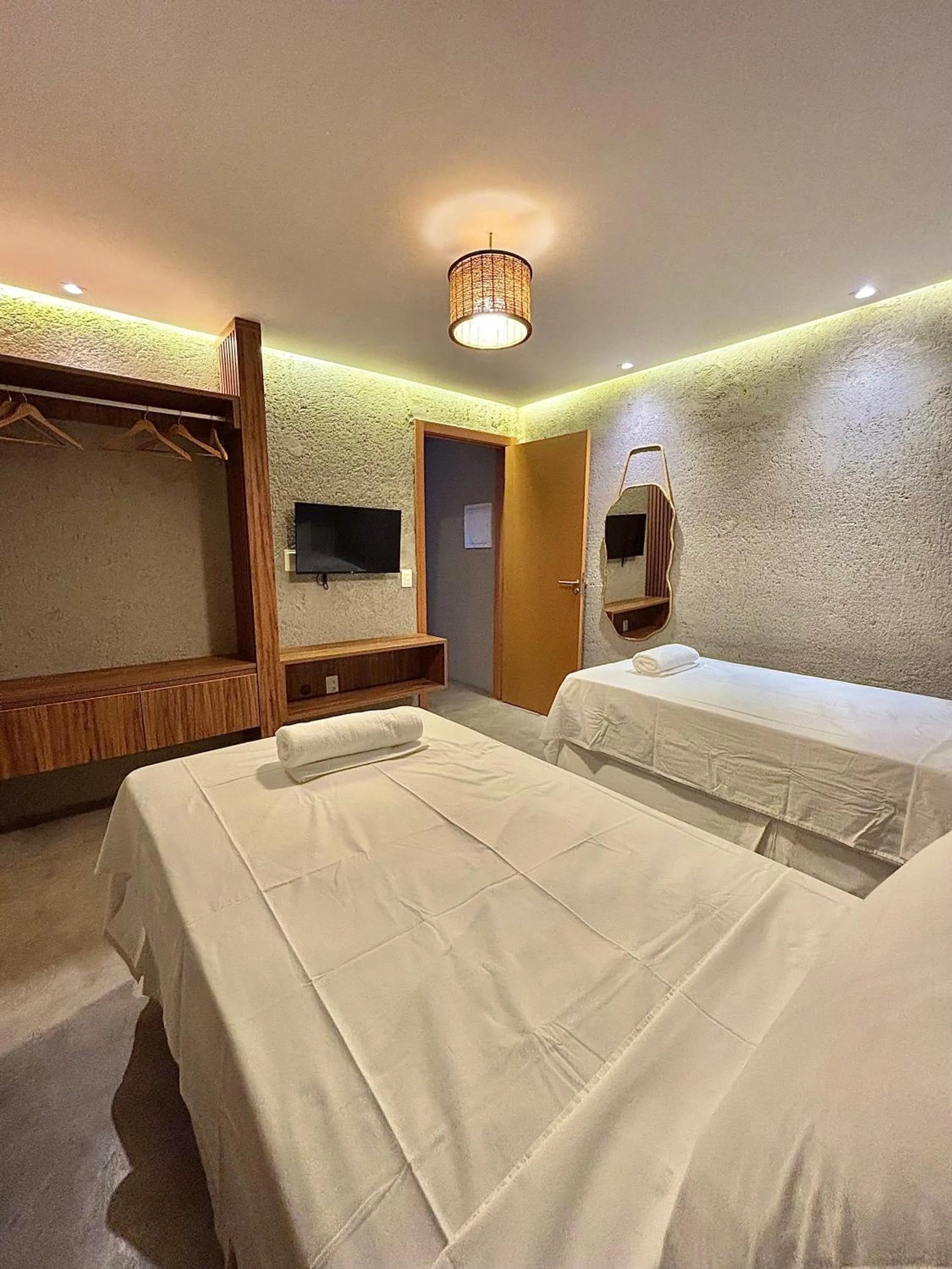 Bed in Temporada Areia e Mar Triplex com piscina privativa e área gourmet a 250m da Praia do Patacho