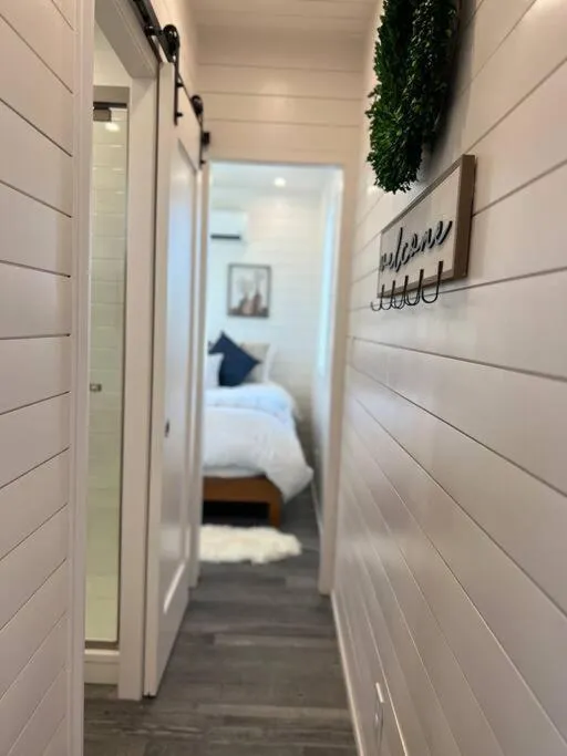 Bed in NEW The Flagship 2 Story Container Home