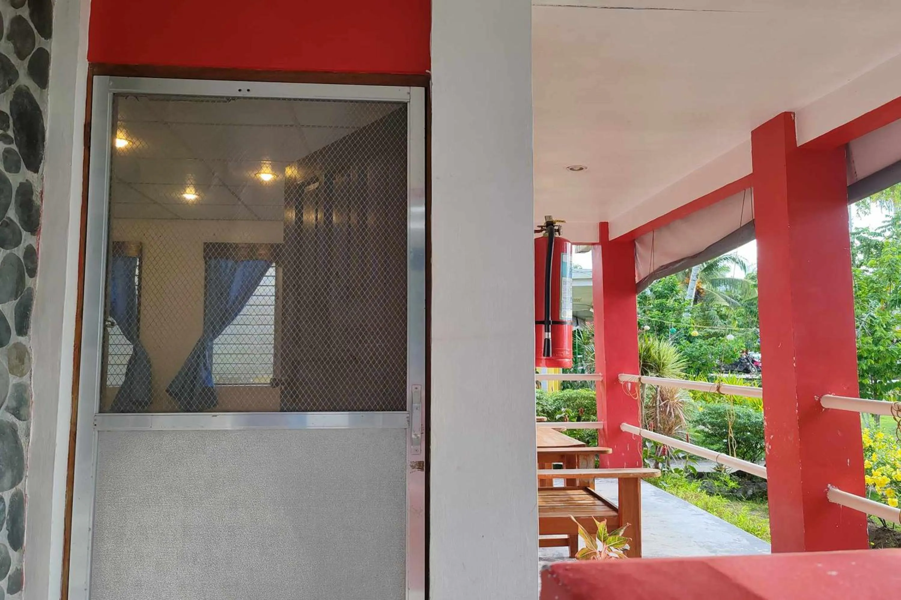 Balcony/Terrace in Summer Homes Beach Front Resort and Cottages Port Barton