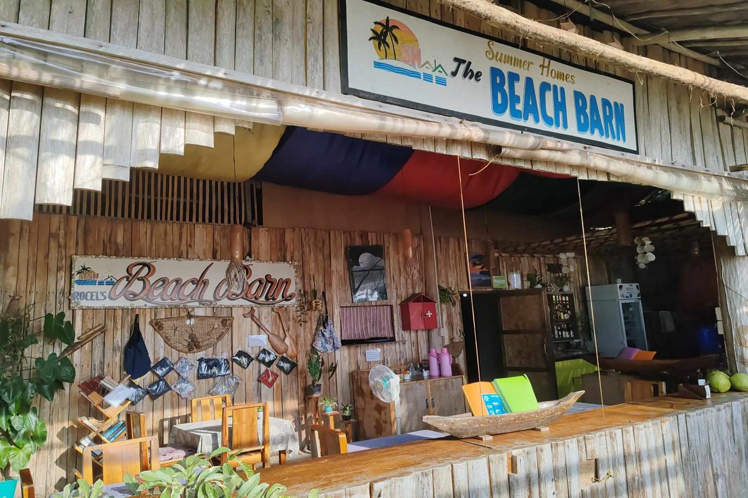 Restaurant/places to eat in Summer Homes Beach Front Resort and Cottages Port Barton