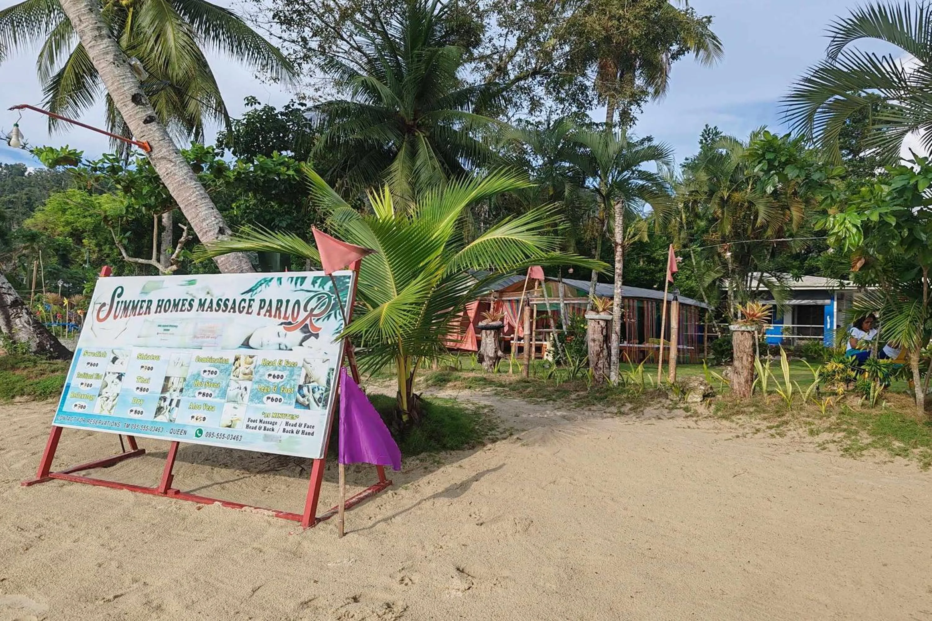 Property building in Summer Homes Beach Front Resort and Cottages Port Barton