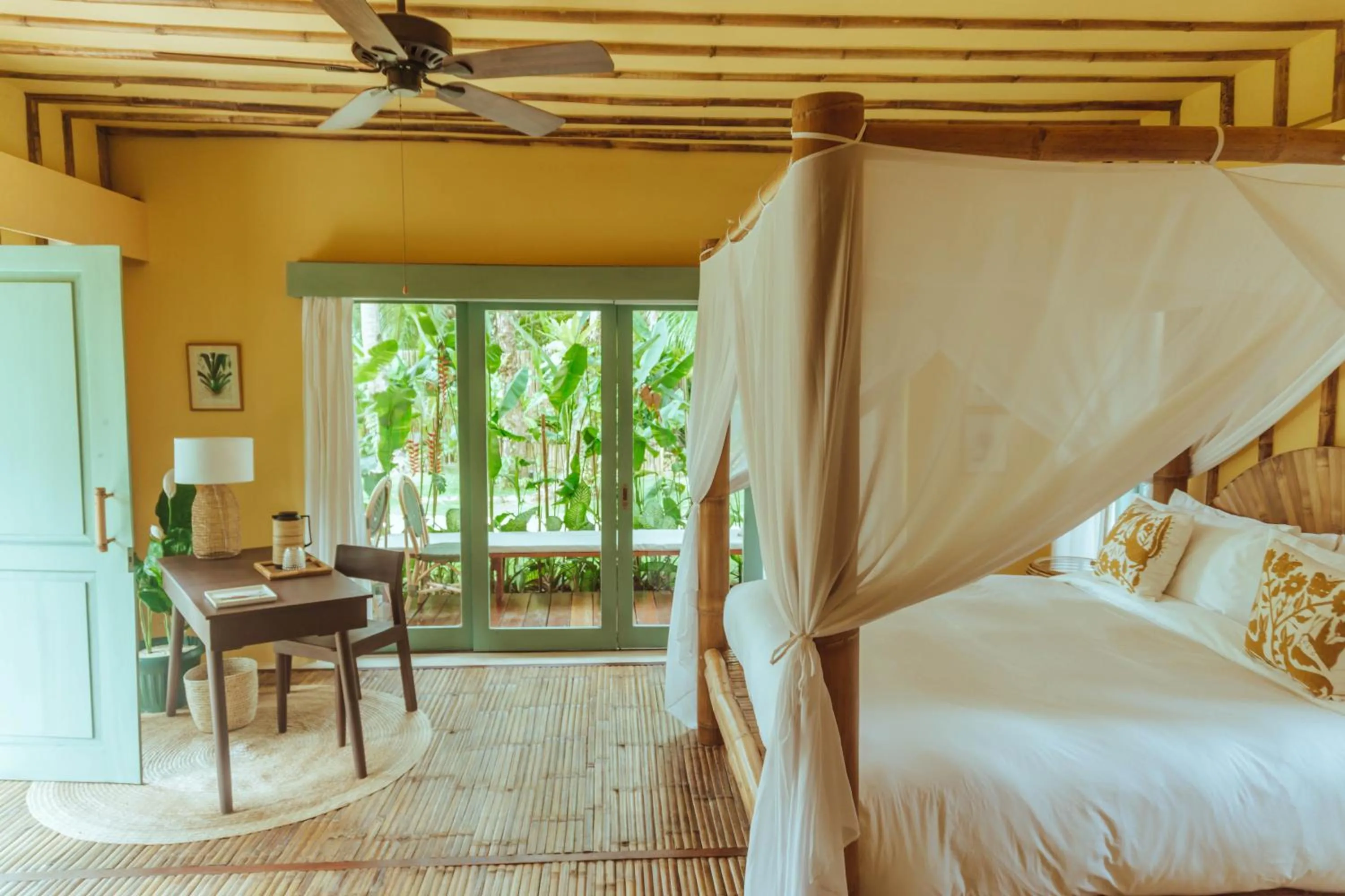 Photo of the whole room, Bed in INARA Siargao