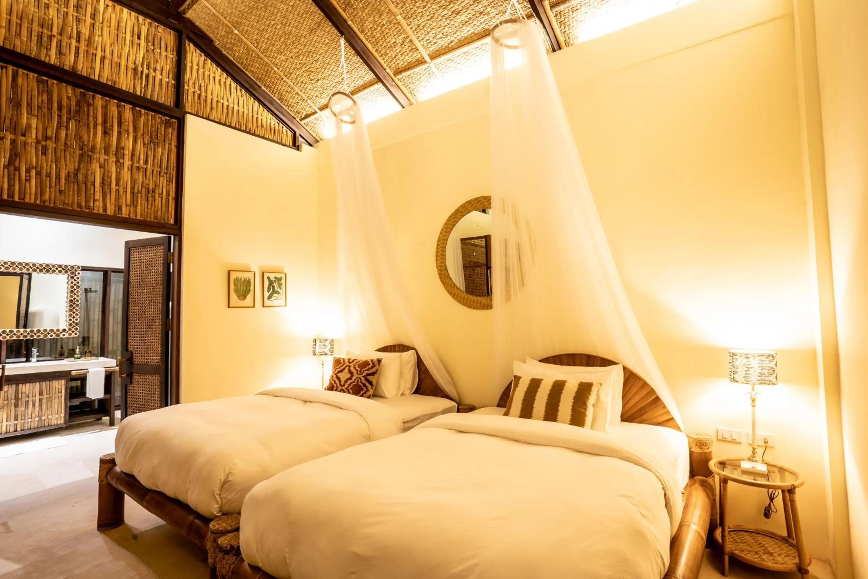 Bed in INARA Siargao