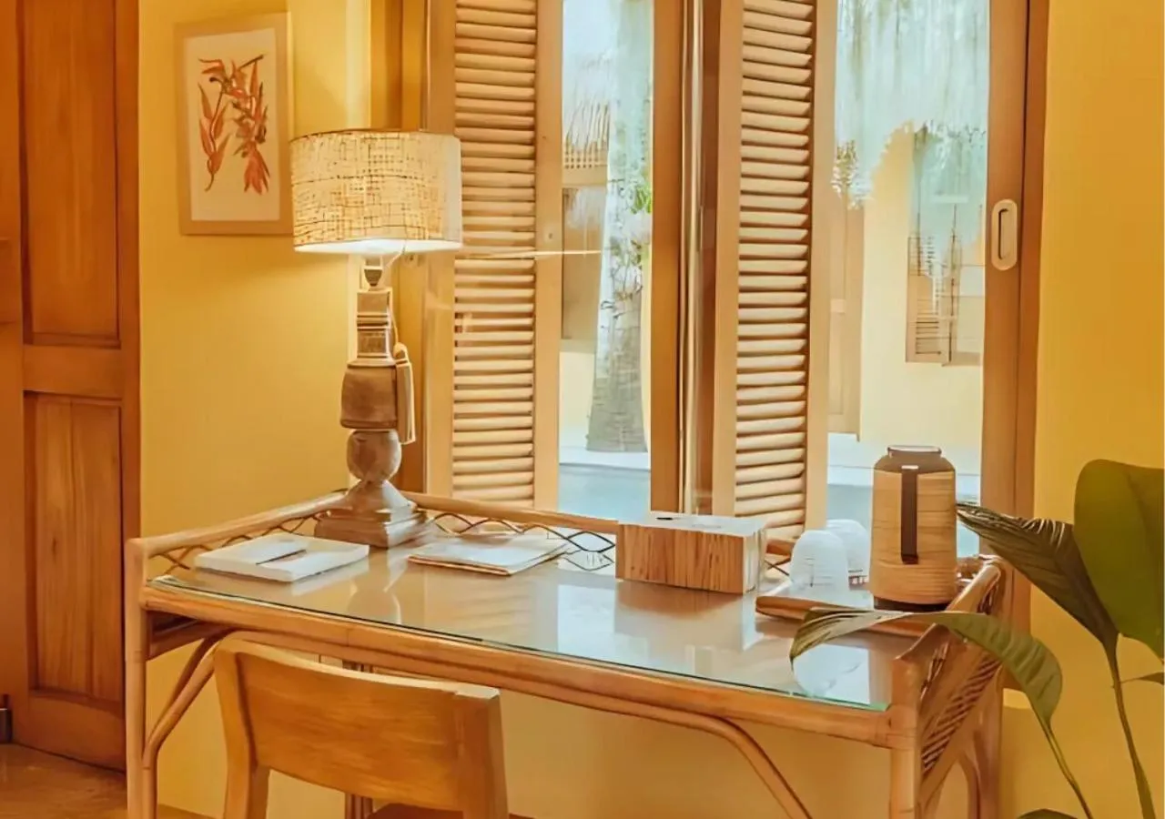 Seating area in INARA Siargao