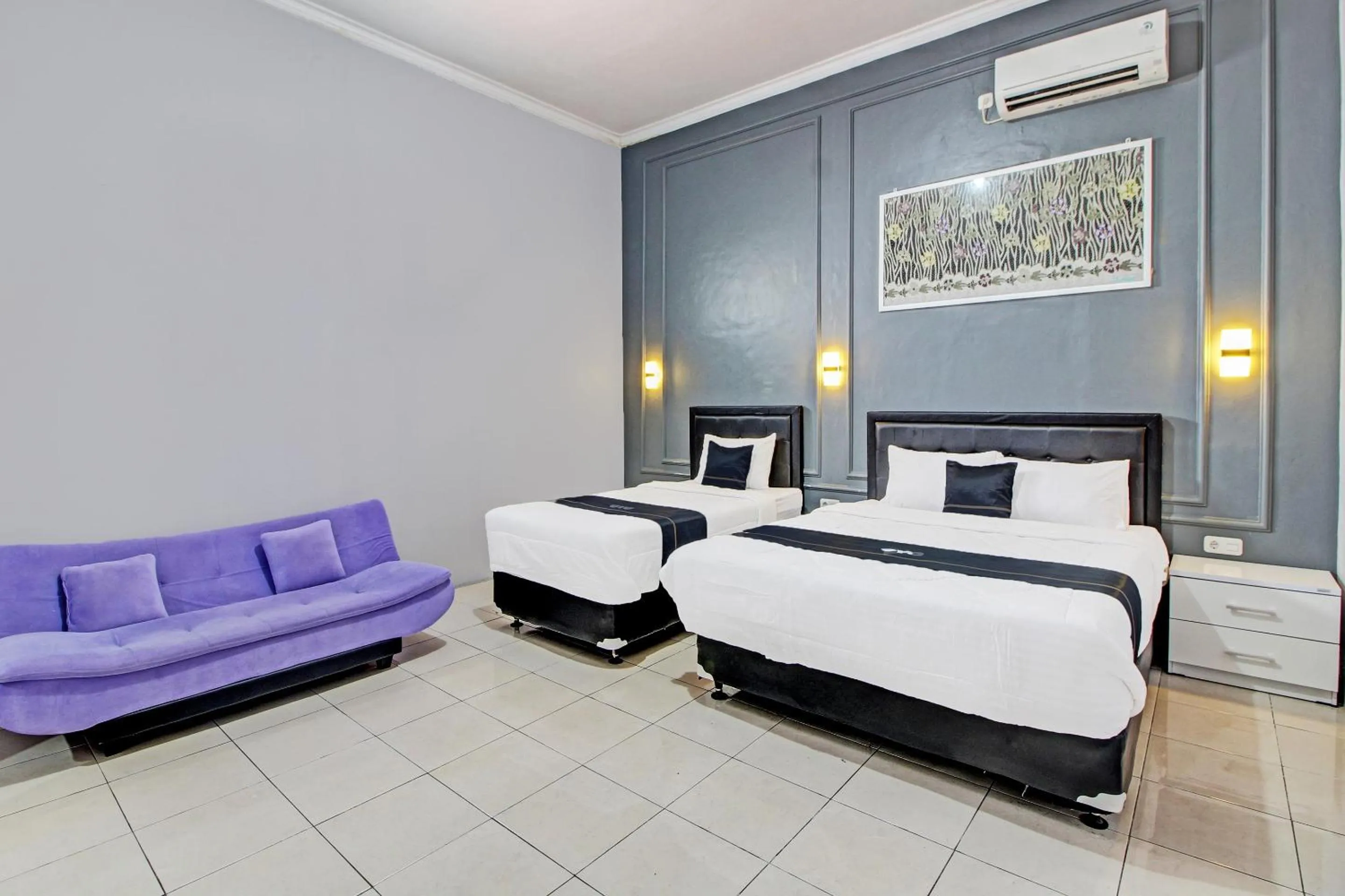 Bedroom in Capital O 92250 Hall & Guesthouse Kowapi Syariah