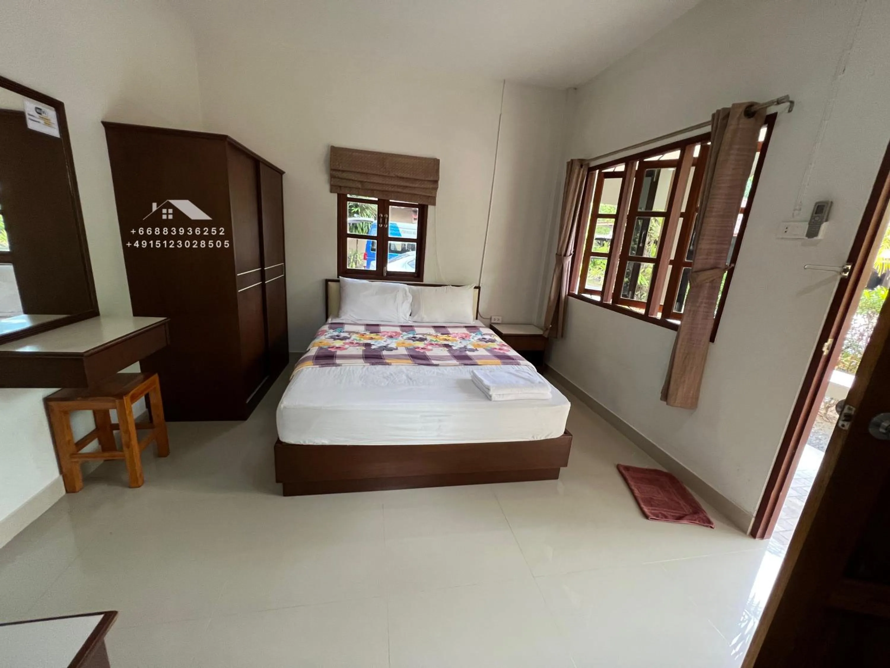 Bed in Khiang Khaolak ATV & Resort