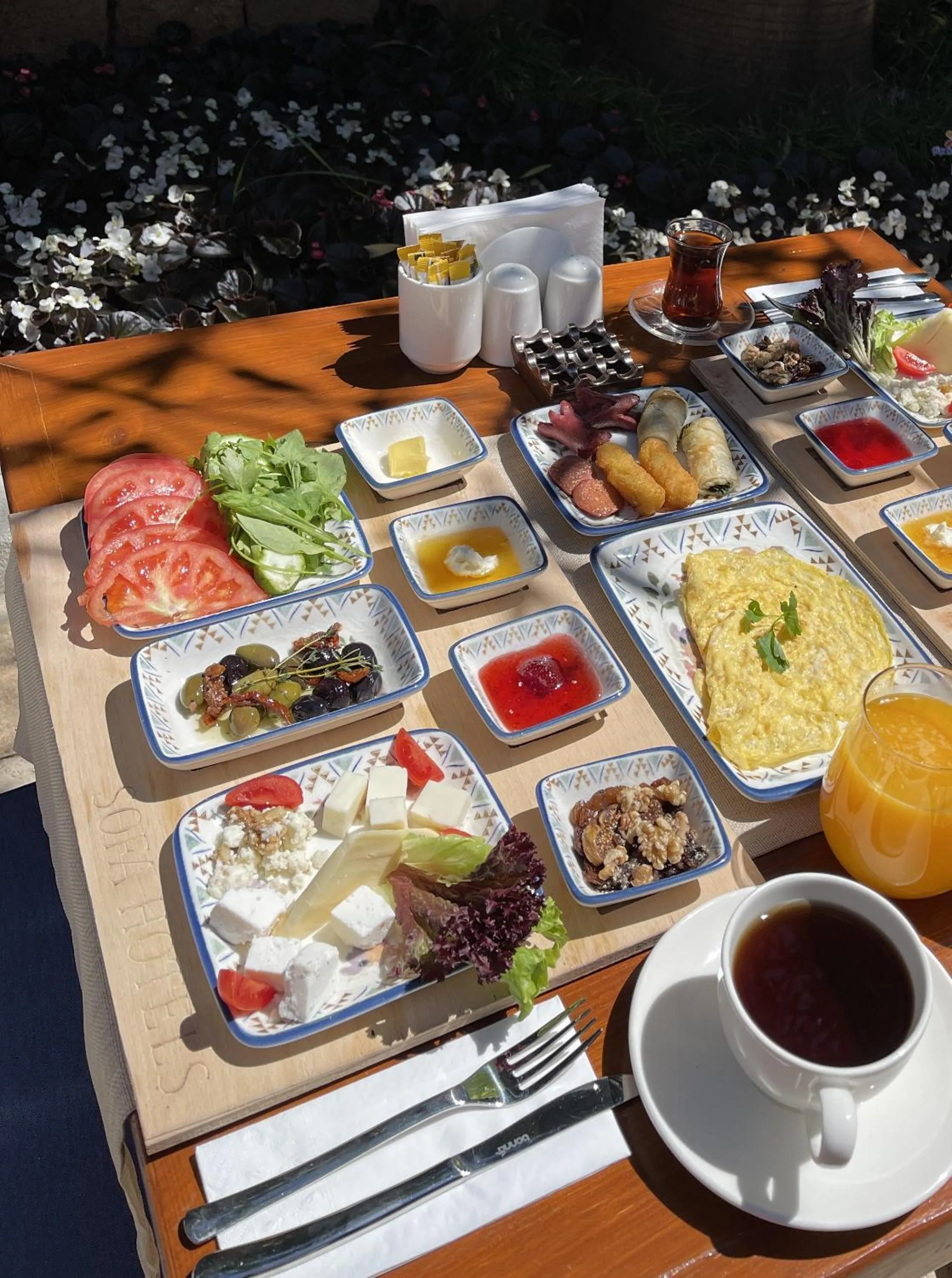 Breakfast in Sofa Hotels Kaleiçi