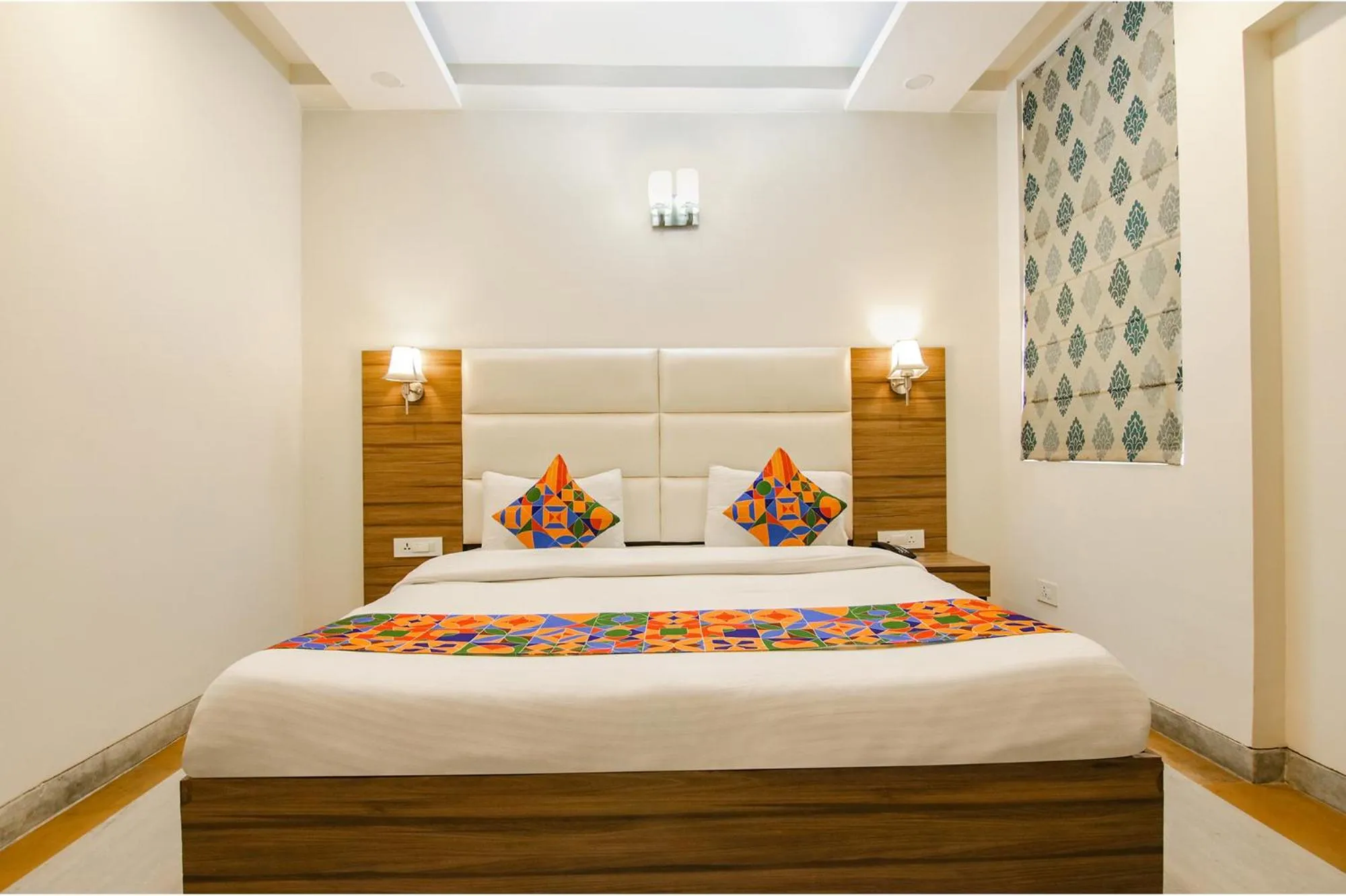 Bed in Hotel Leaf 9 INN, Cyber City near Ambience Mall