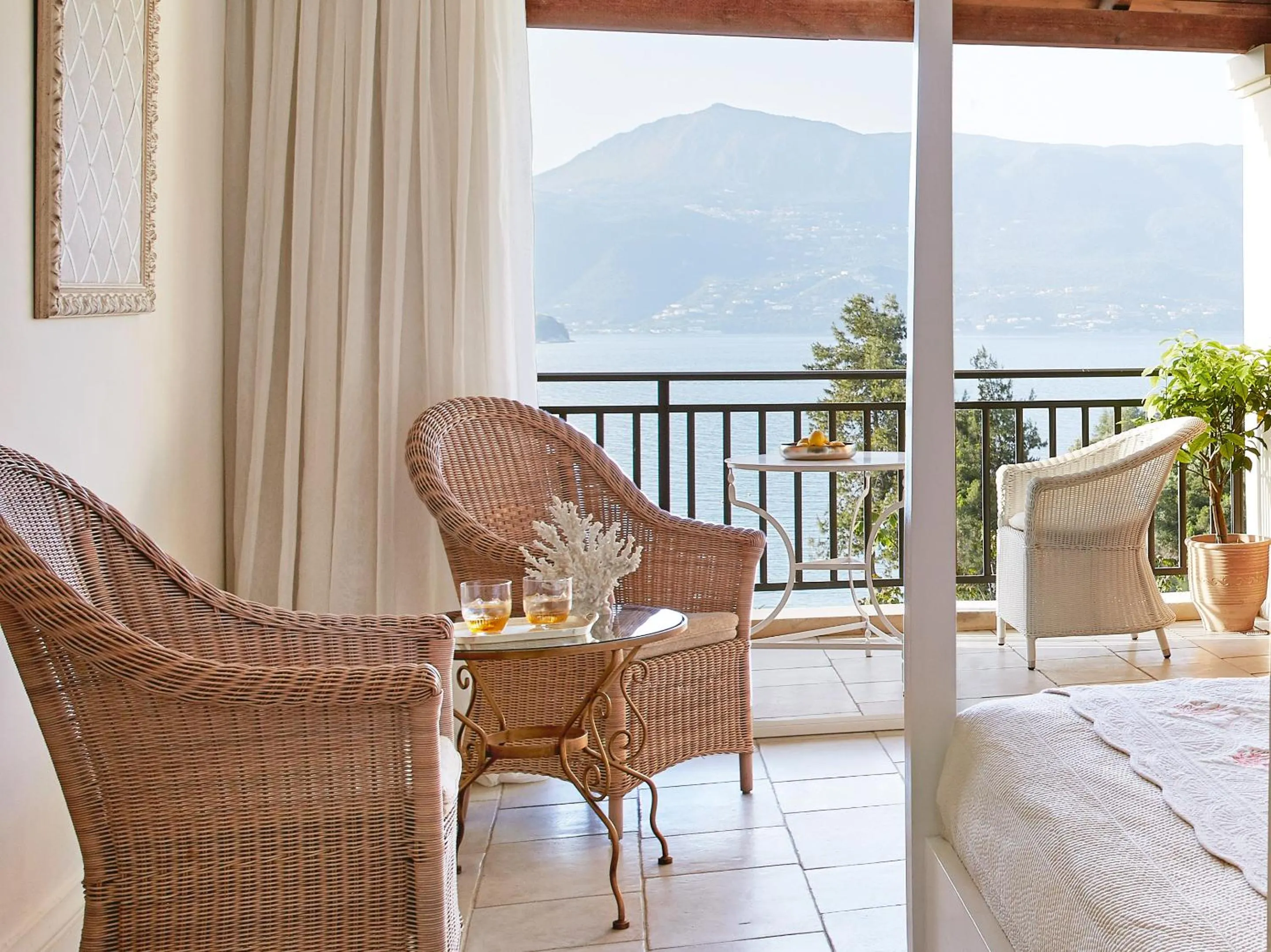 Sea view in Grecotel Eva Palace