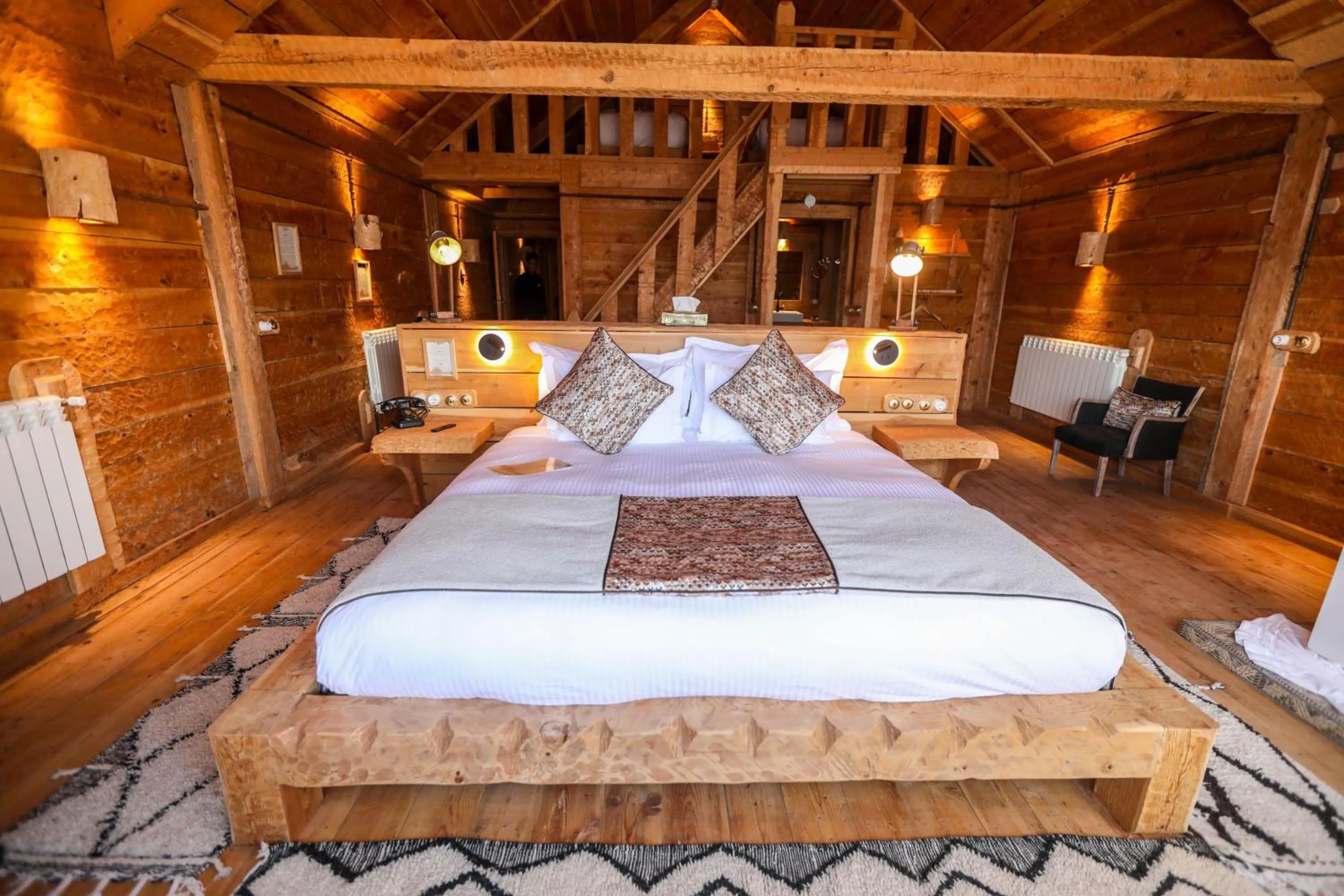 Bed in Hotel Xaluca Spa Aguelmame Sidi Ali