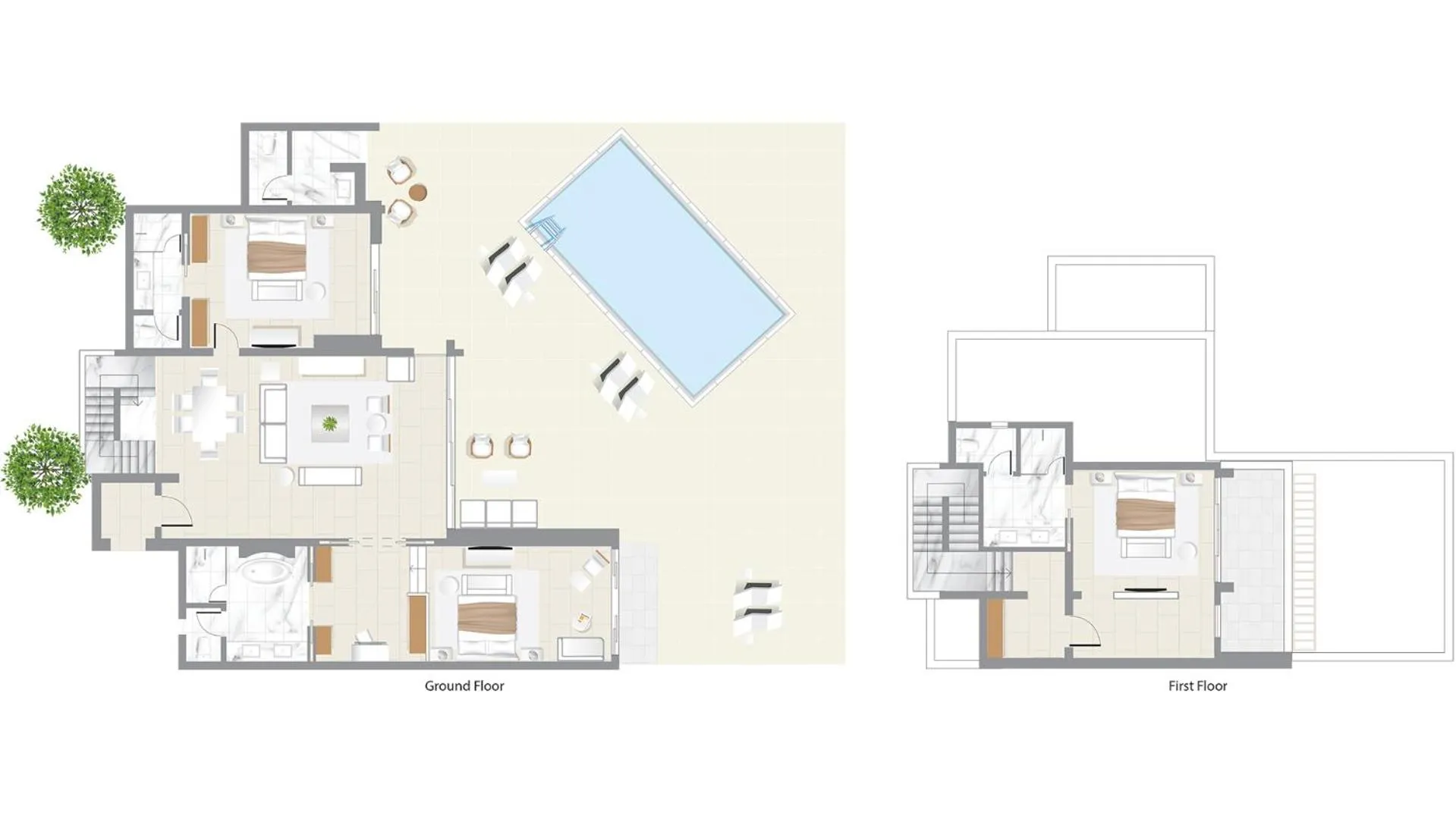 Floor plan in Corfu Imperial, A Grecotel Resort to Live