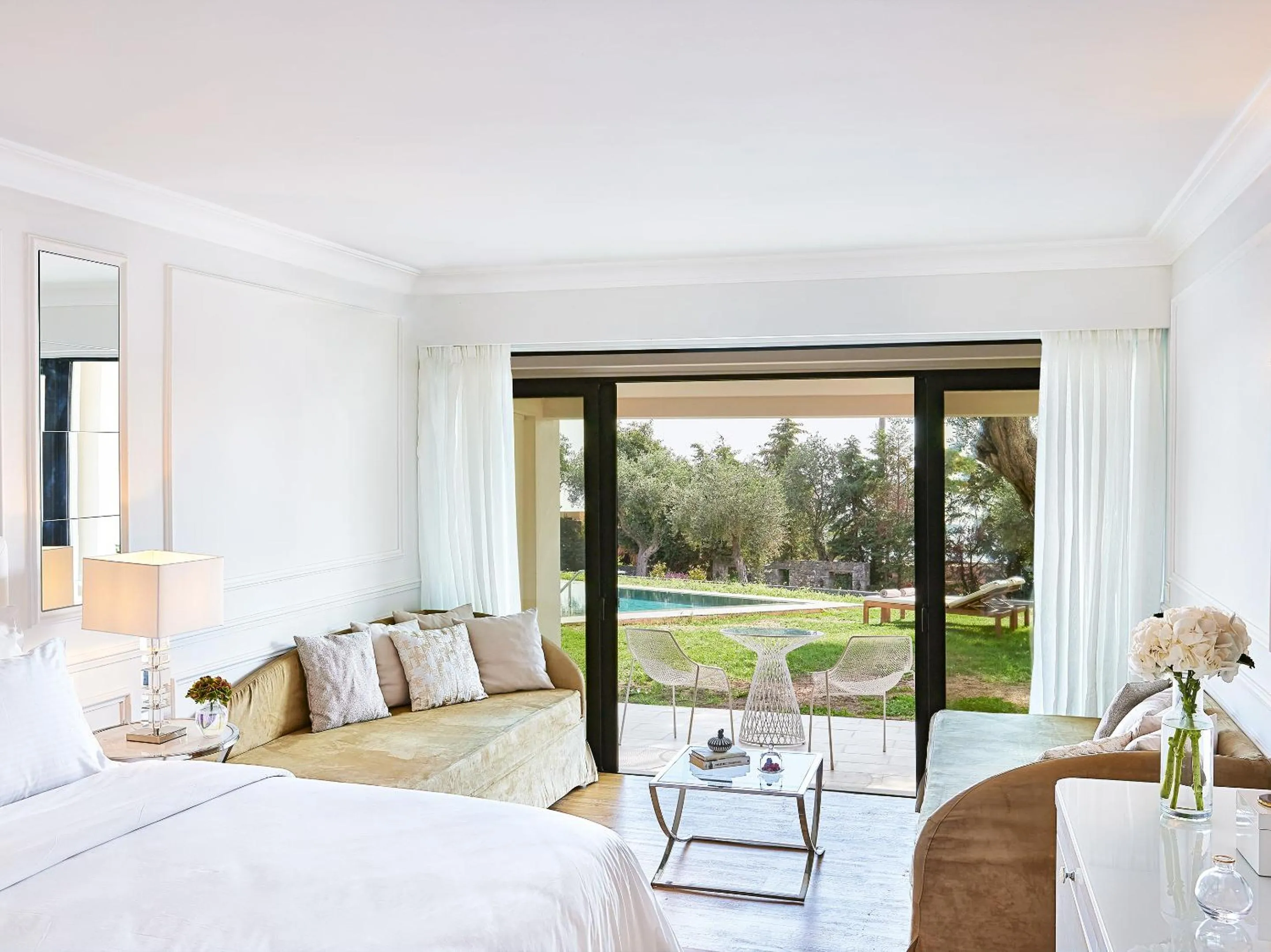 Garden, Bed in Corfu Imperial, A Grecotel Resort to Live