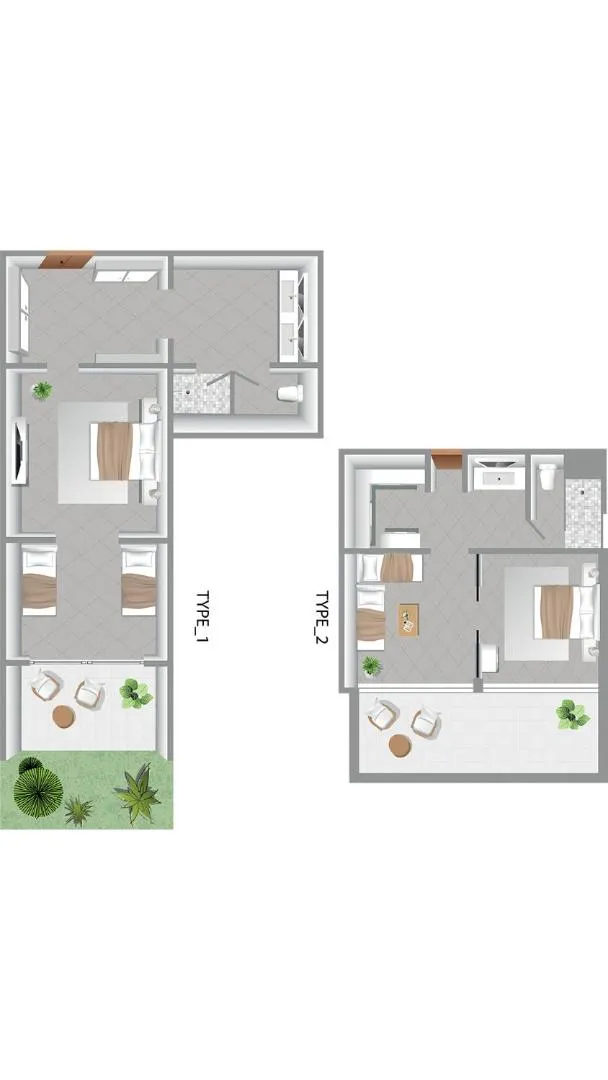 Floor plan in Corfu Imperial, A Grecotel Resort to Live