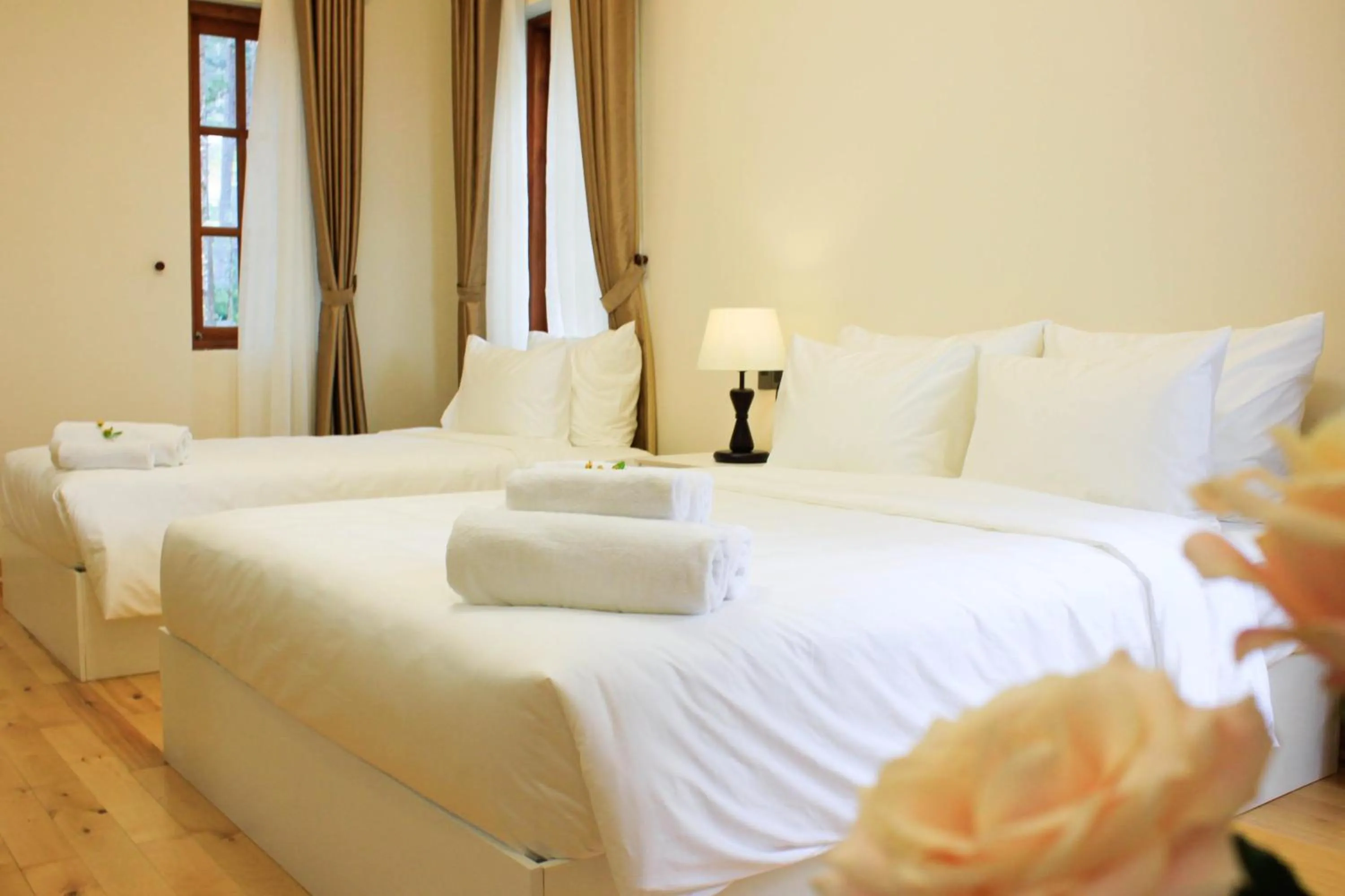 Bedroom, Bed in Omirita Resort Dalat