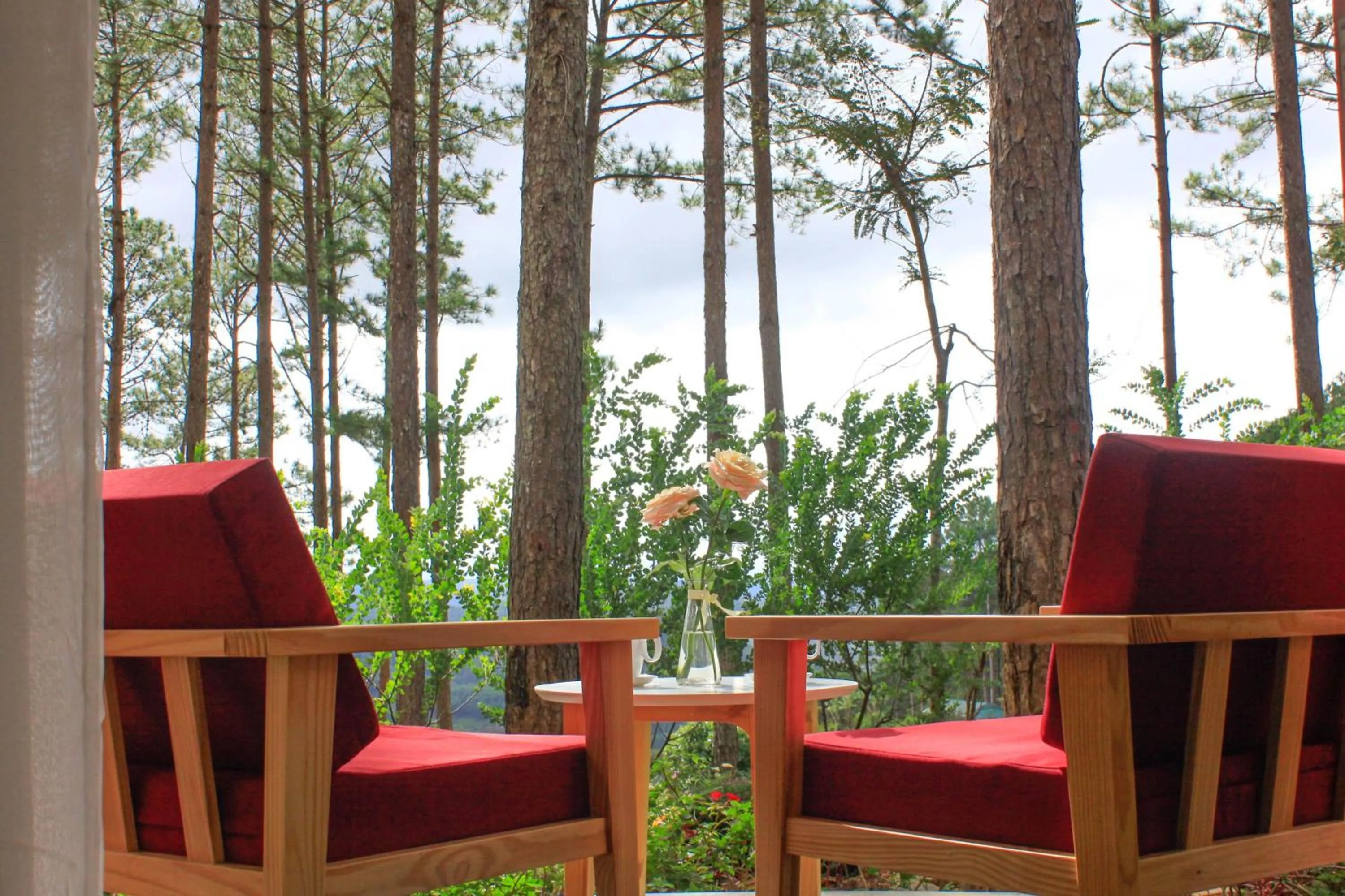 Balcony/Terrace in Omirita Resort Dalat