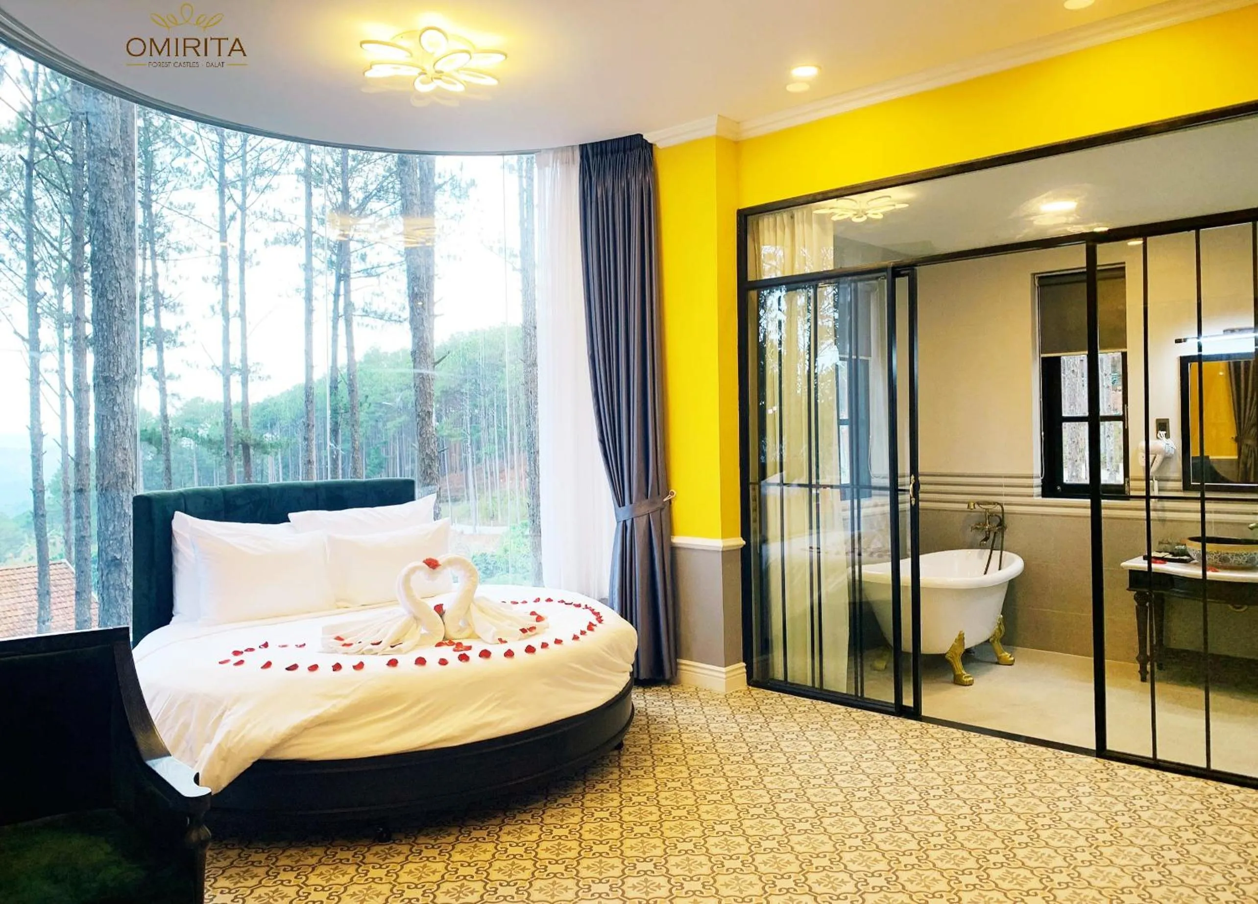 Bedroom, Bed in Omirita Resort Dalat