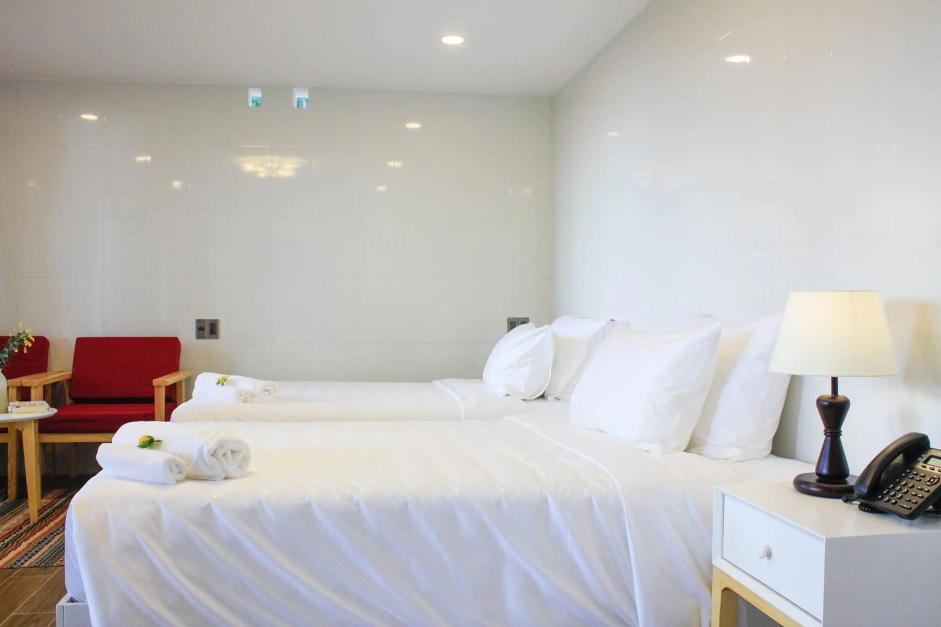 Bedroom, Bed in Omirita Resort Dalat